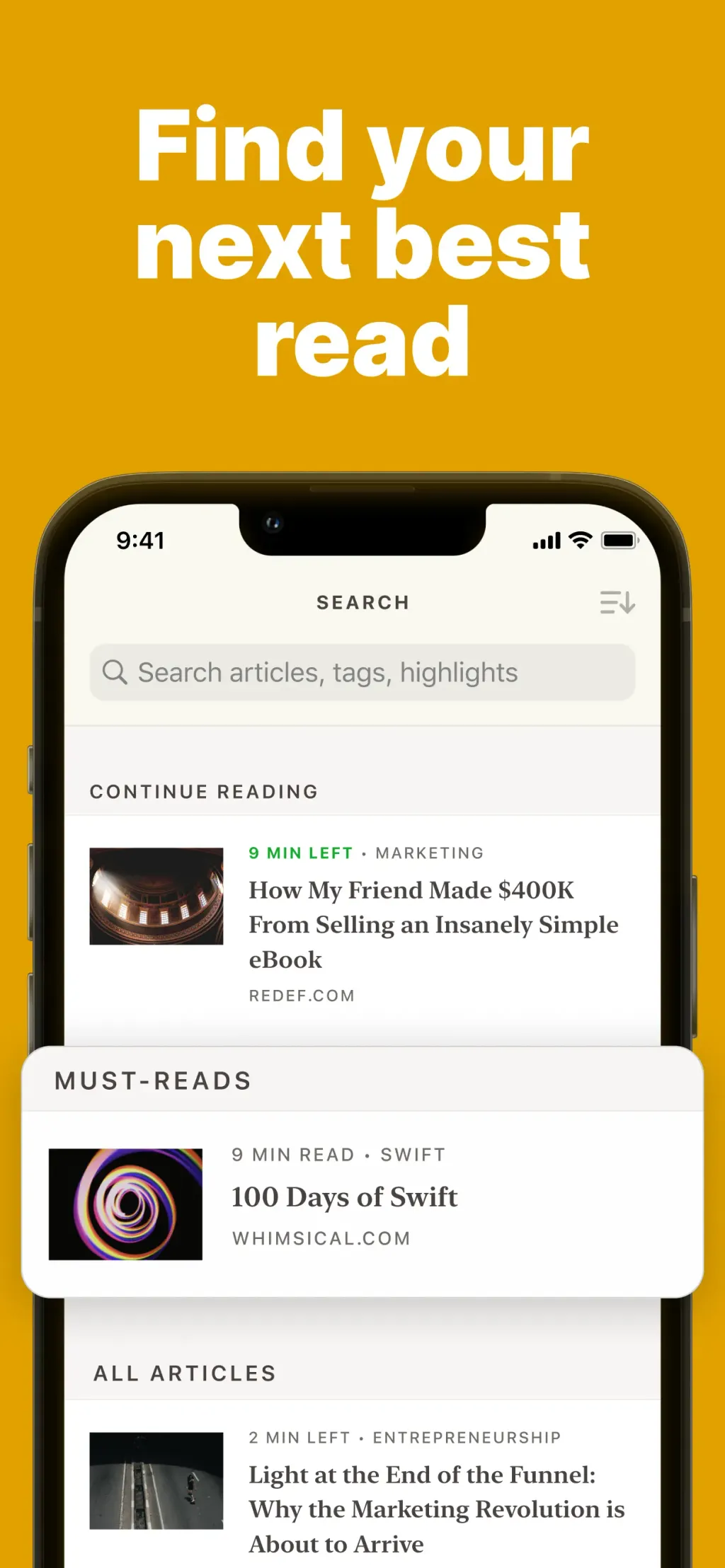 Alfread: grow reading habit screenshot 1