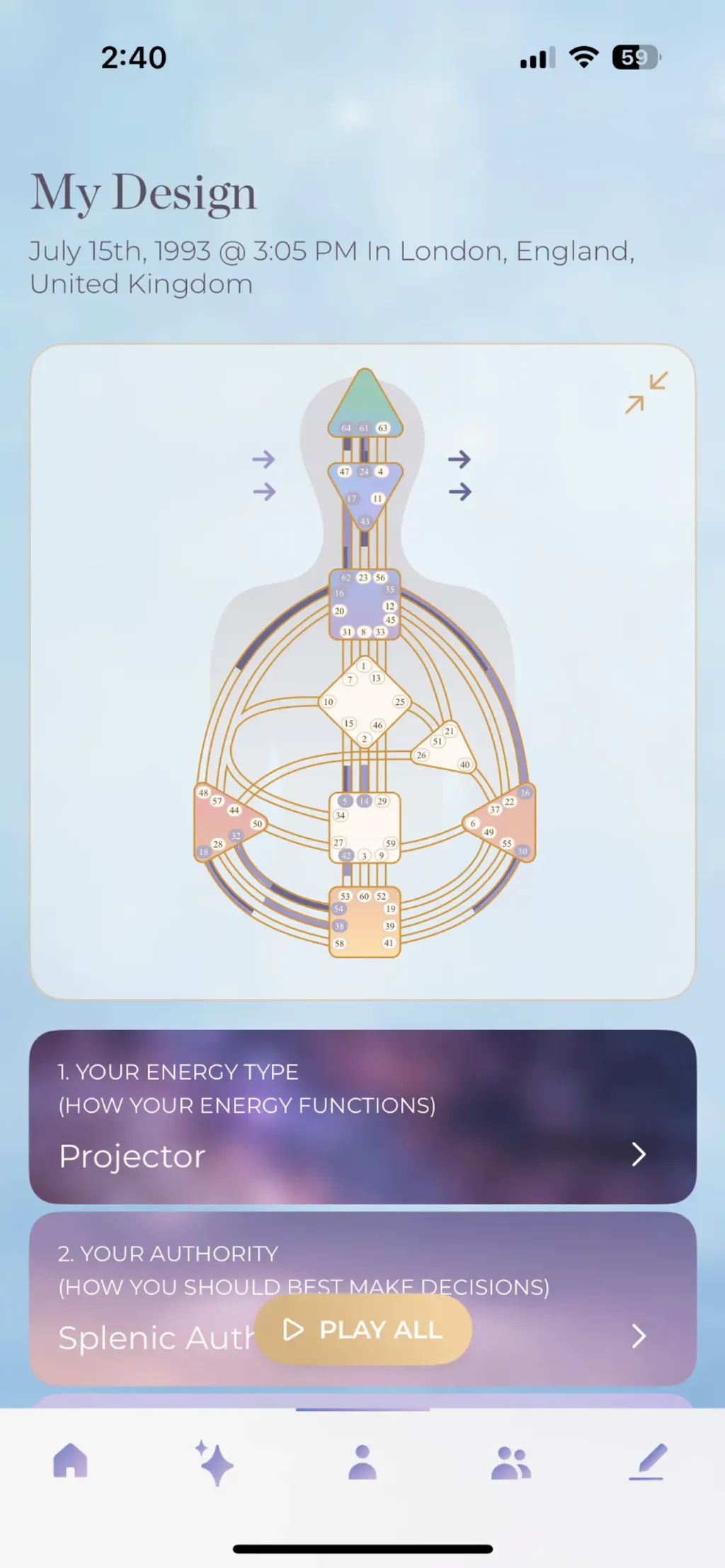 Align: The Human Design App App Store screenshot 2