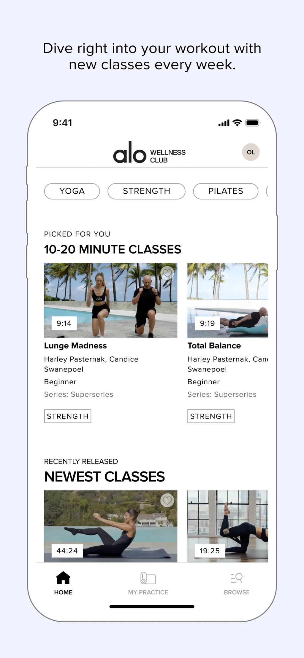 ALO Wellness Club App Store screenshot 3