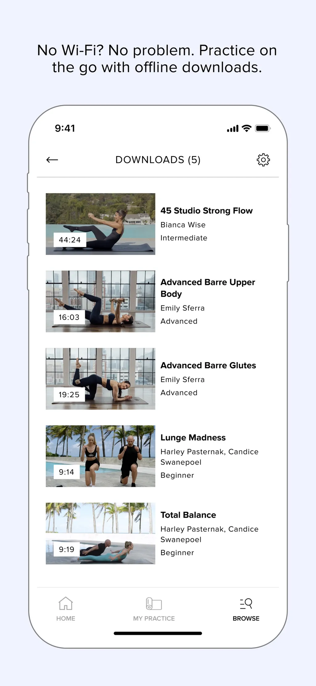 ALO Wellness Club App Store screenshot 8