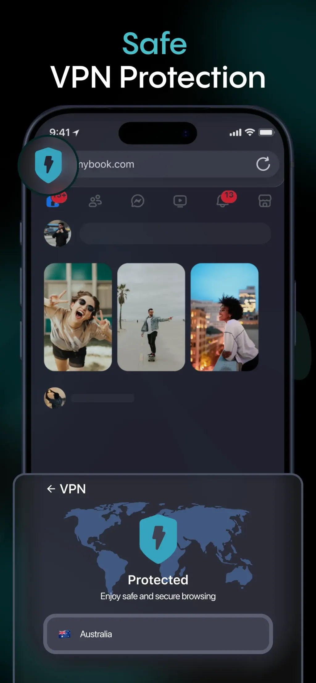 Aloha Browser - Private VPN App Store screenshot 2