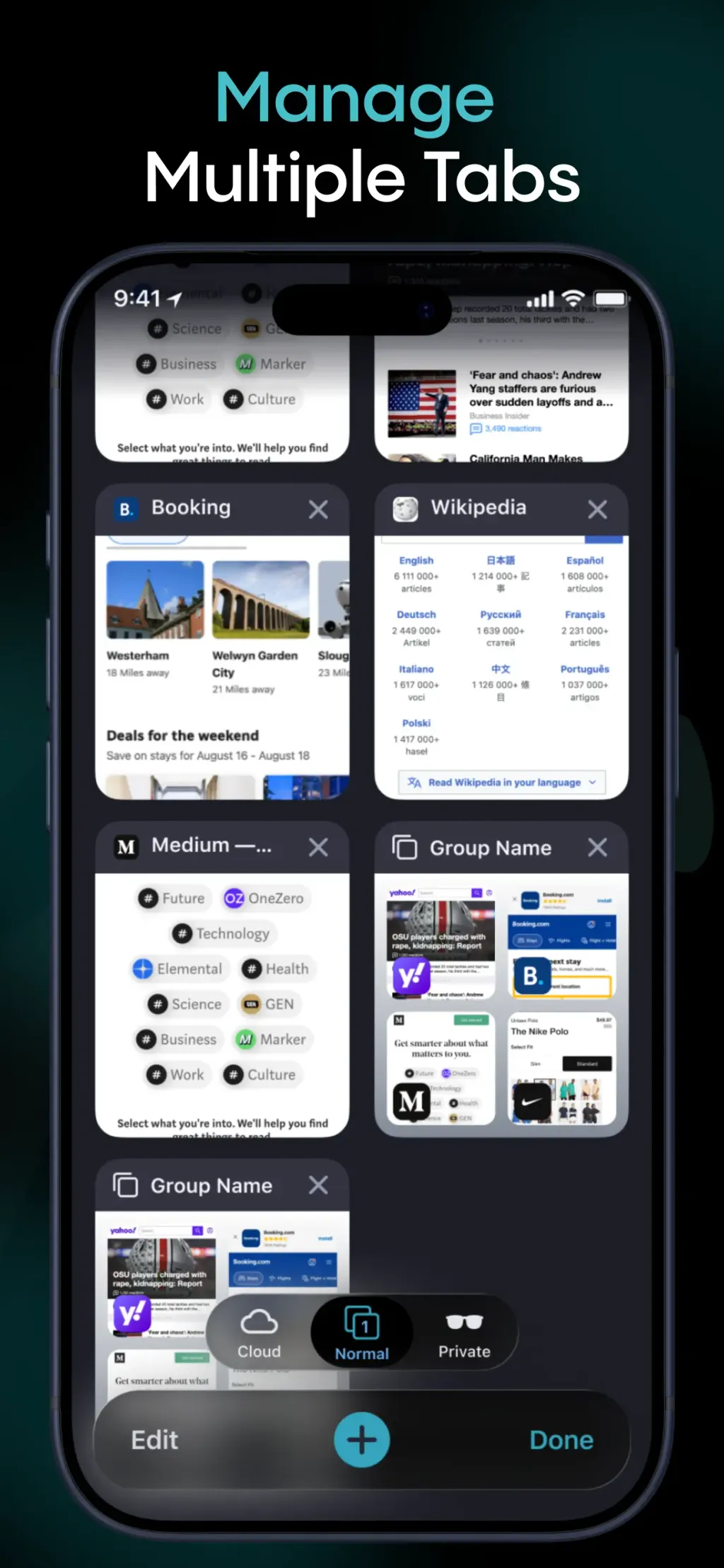 Aloha Browser - Private VPN App Store screenshot 6