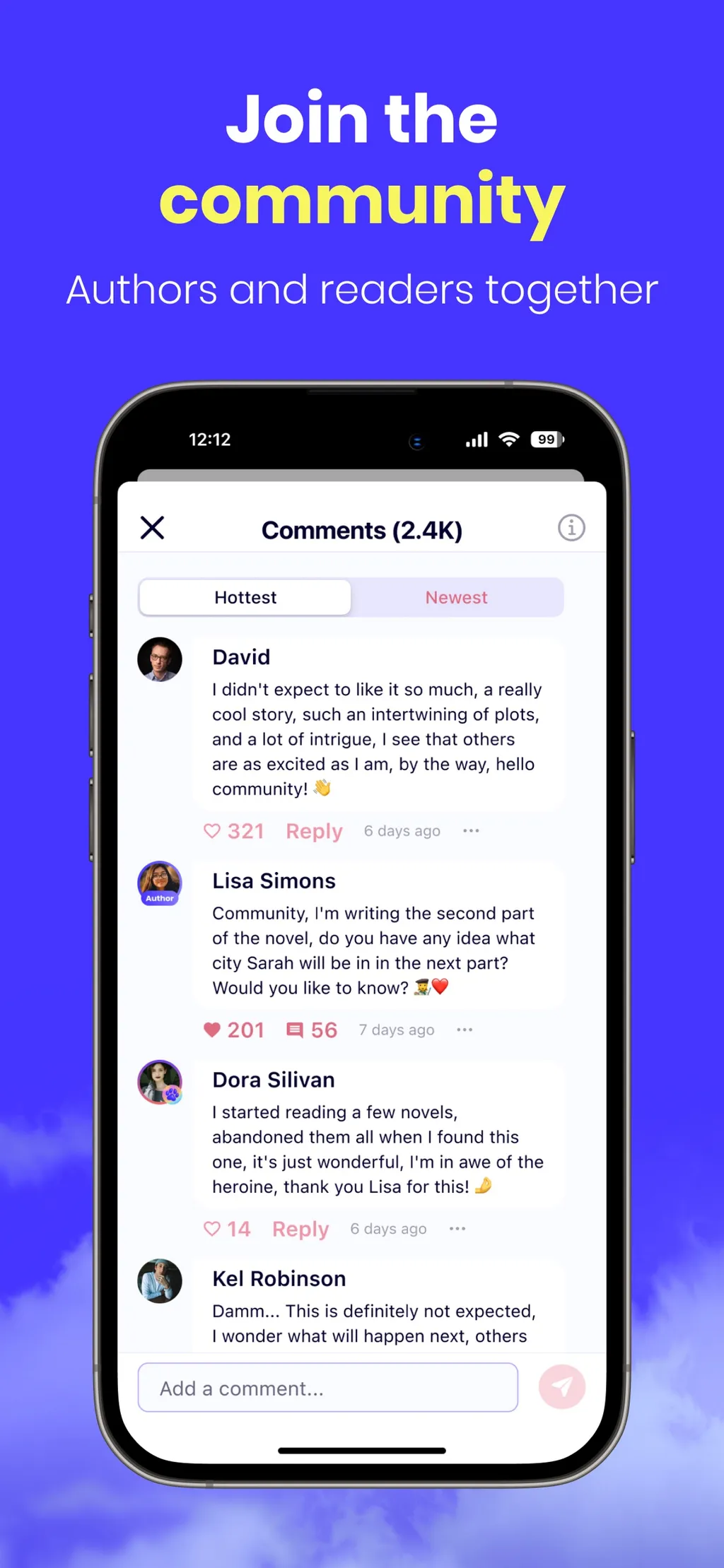 AlphaNovel - Novels & Stories App Store screenshot 5
