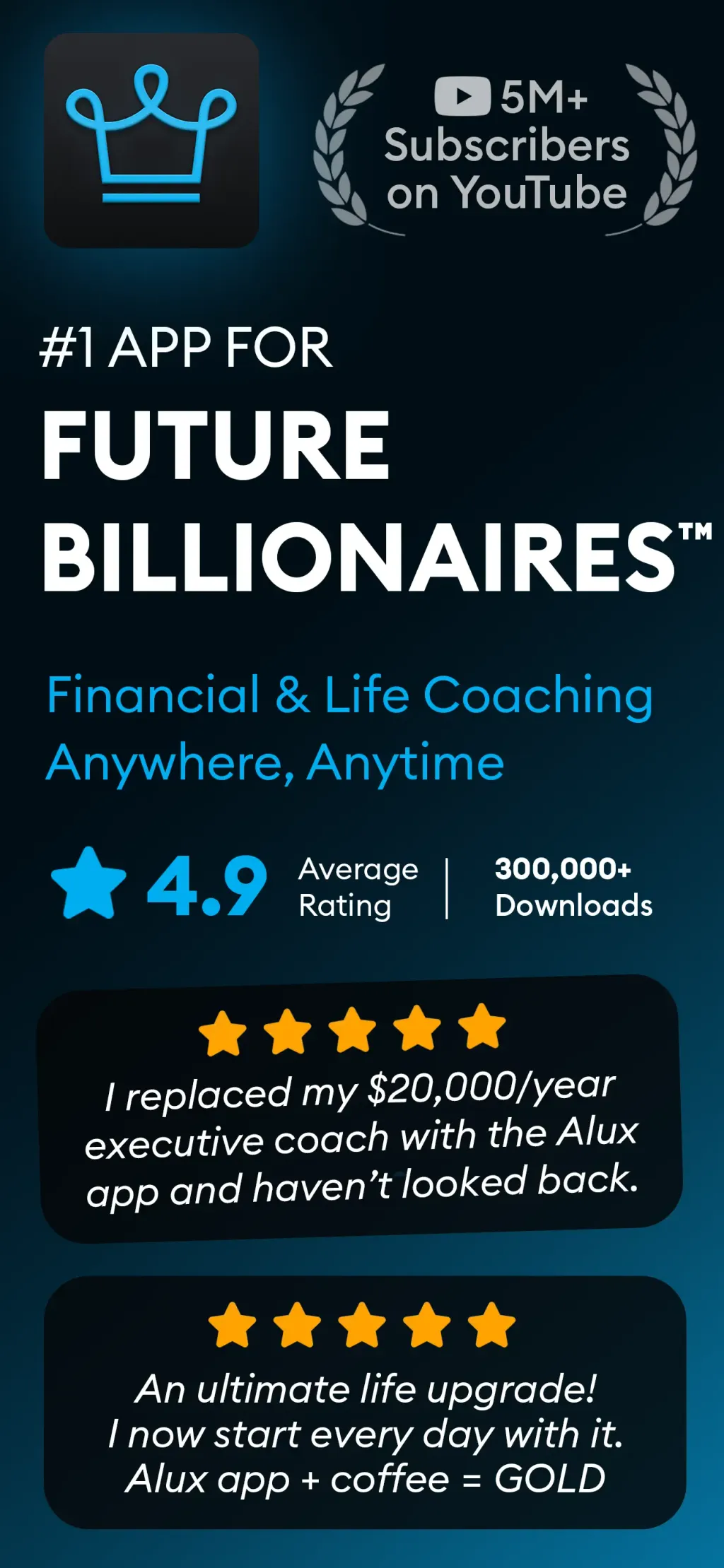 Alux: Build Wealth Faster App Store screenshot 1