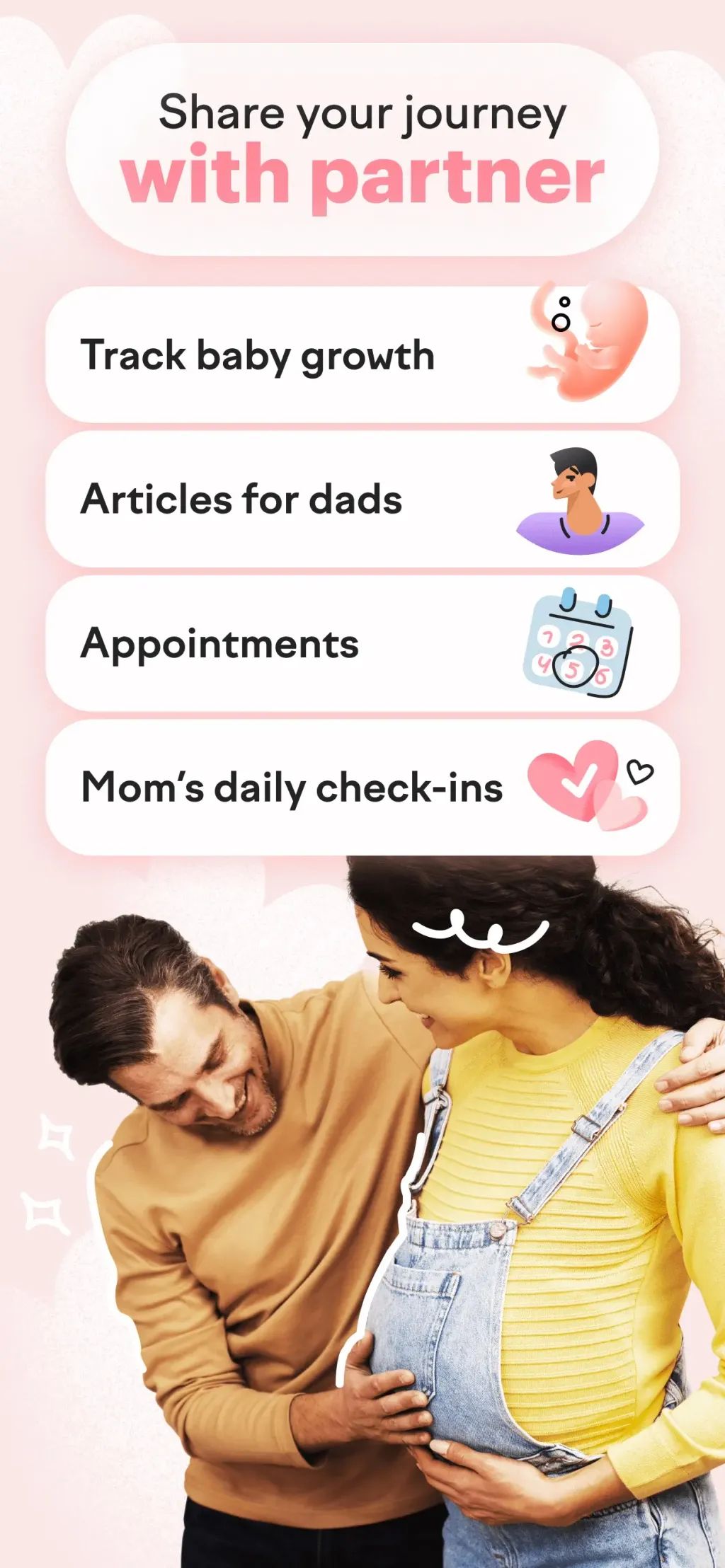 amma: Pregnancy & Baby Tracker App Store screenshot 6
