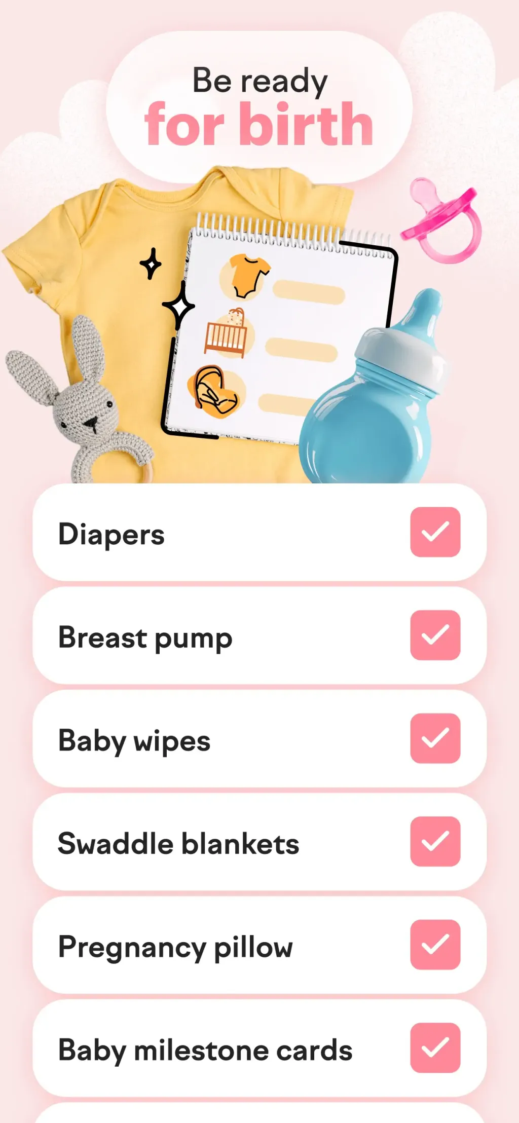amma: Pregnancy & Baby Tracker App Store screenshot 7