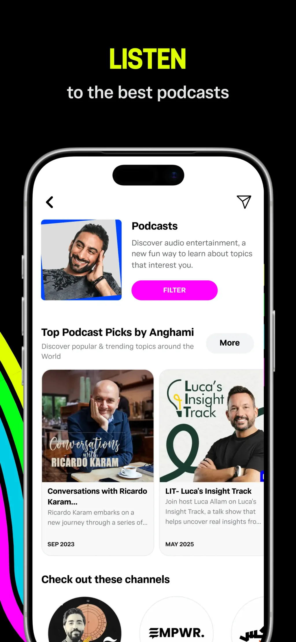 Anghami: Play Music & Podcasts App Store screenshot 8