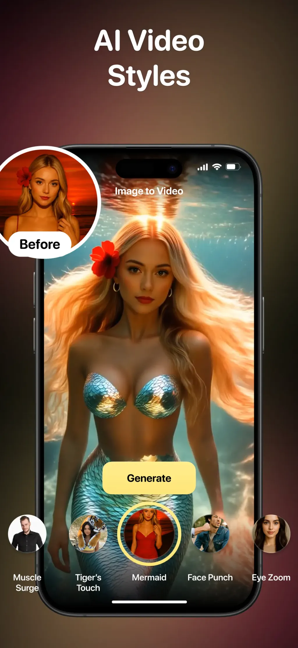 CloneAI - AI Video Generator App Store screenshot 4