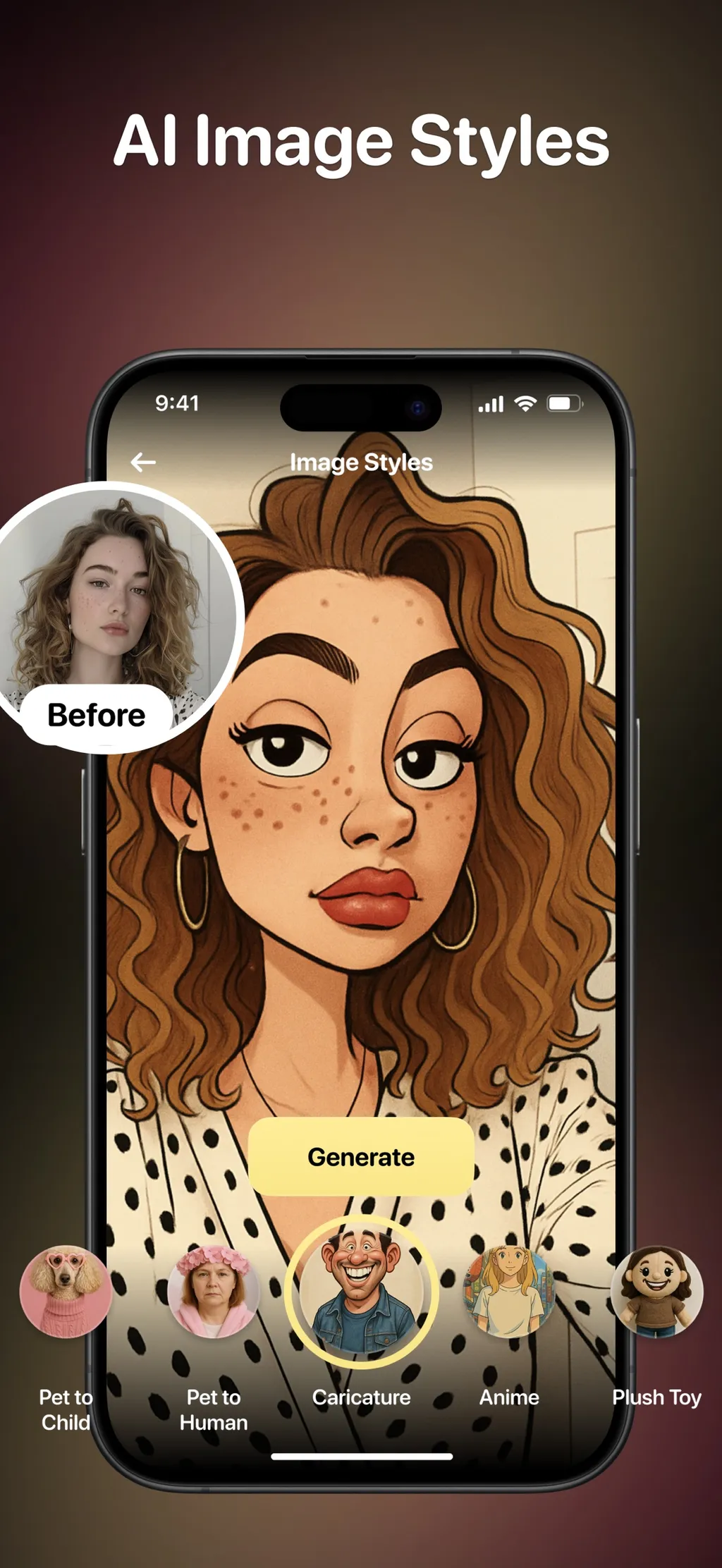 CloneAI - AI Video Generator App Store screenshot 5