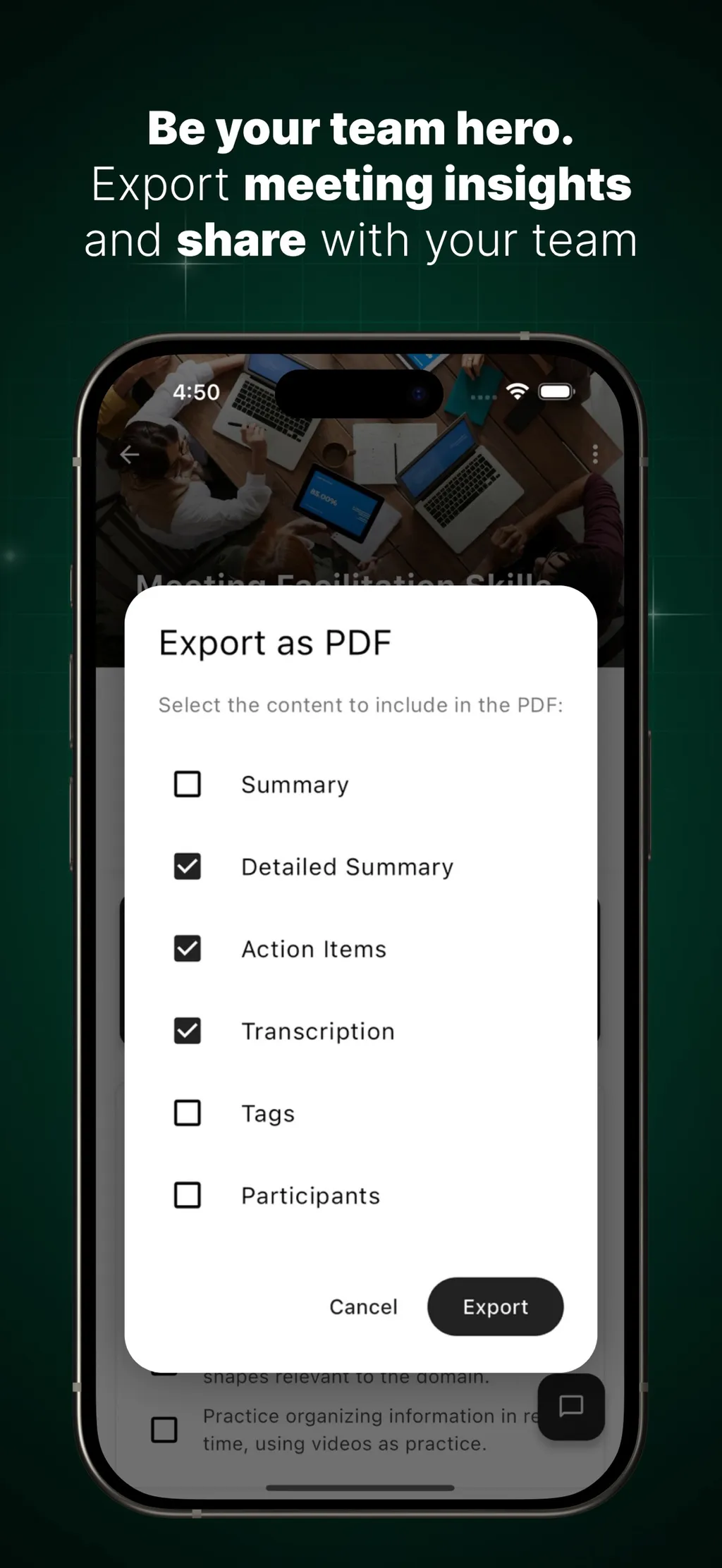 Anotar: Work Meeting Recorder App Store screenshot 5