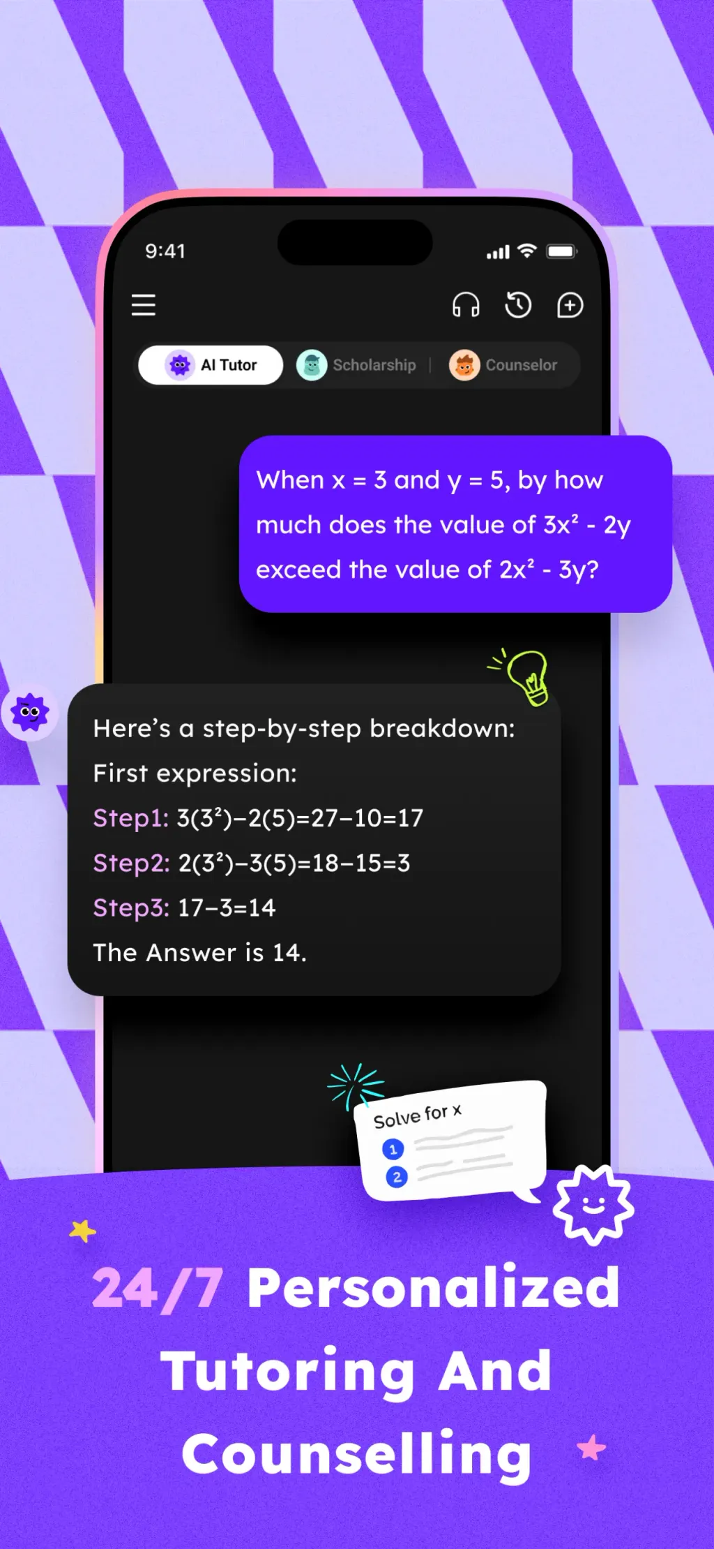 Answer.AI - Your AI tutor App Store screenshot 5