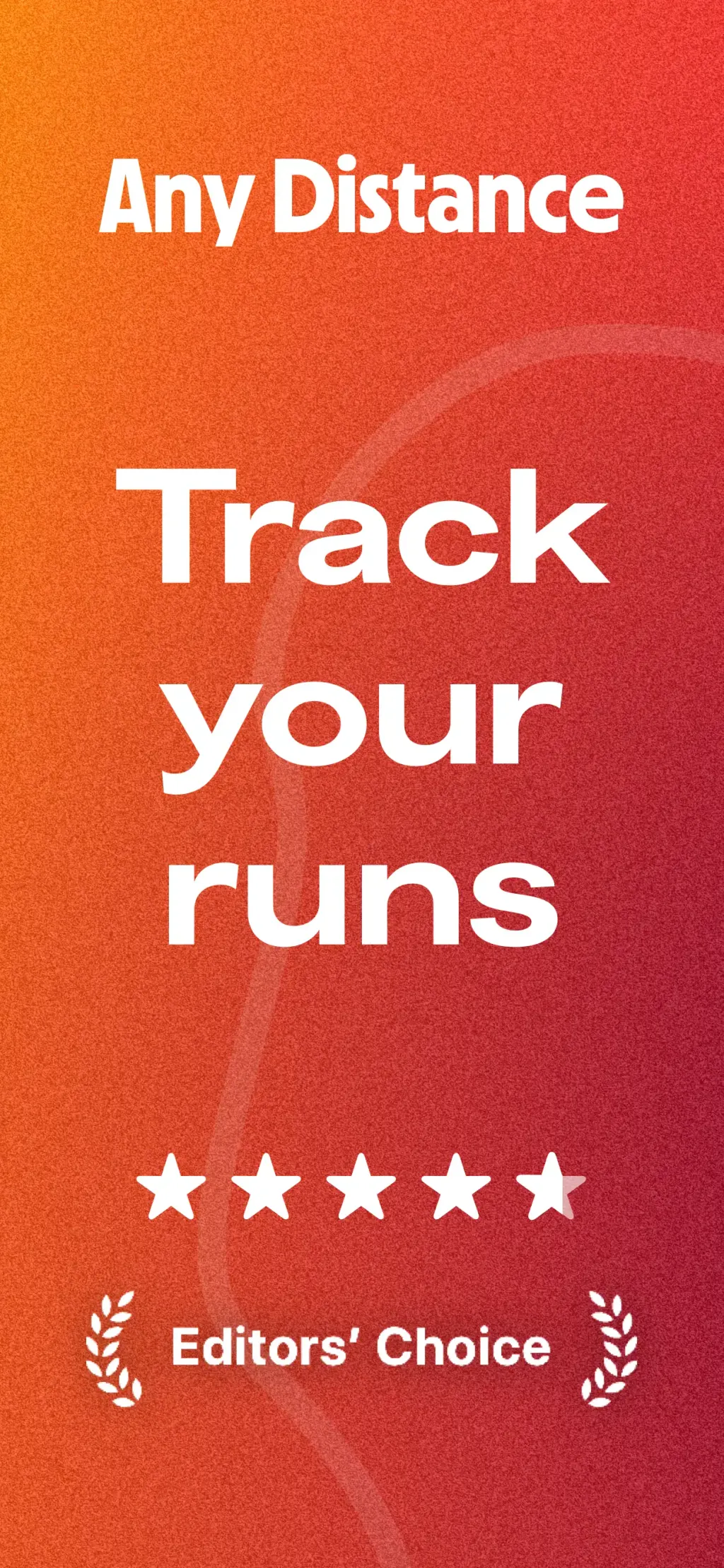 Any Distance Running Tracker App Store screenshot 1