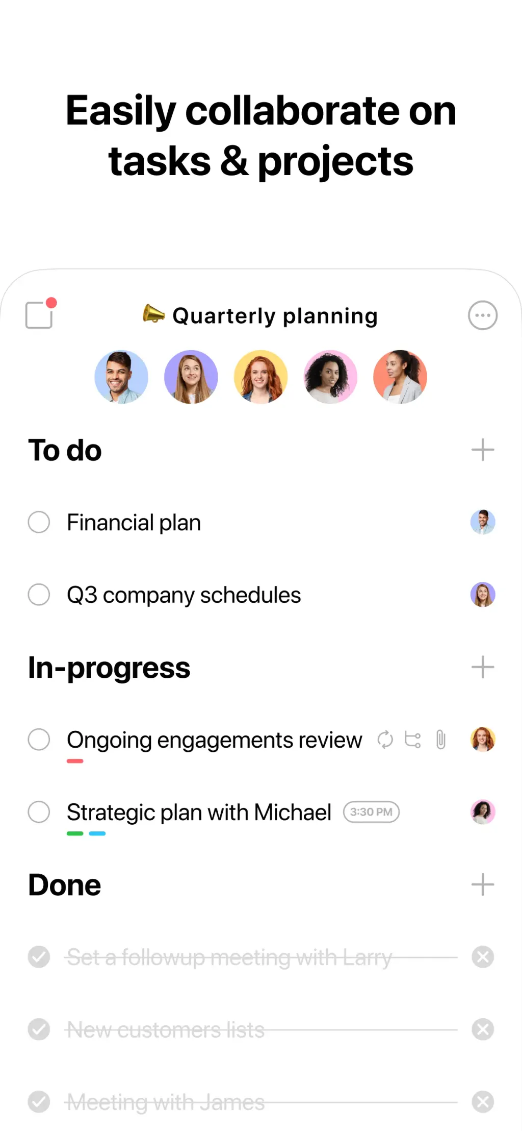 Any.do lista de tareas, Tareas App Store screenshot 5