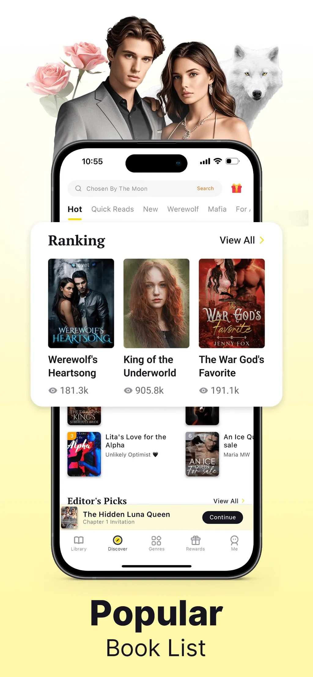 AnyStories-Top Novels & Books screenshot 1