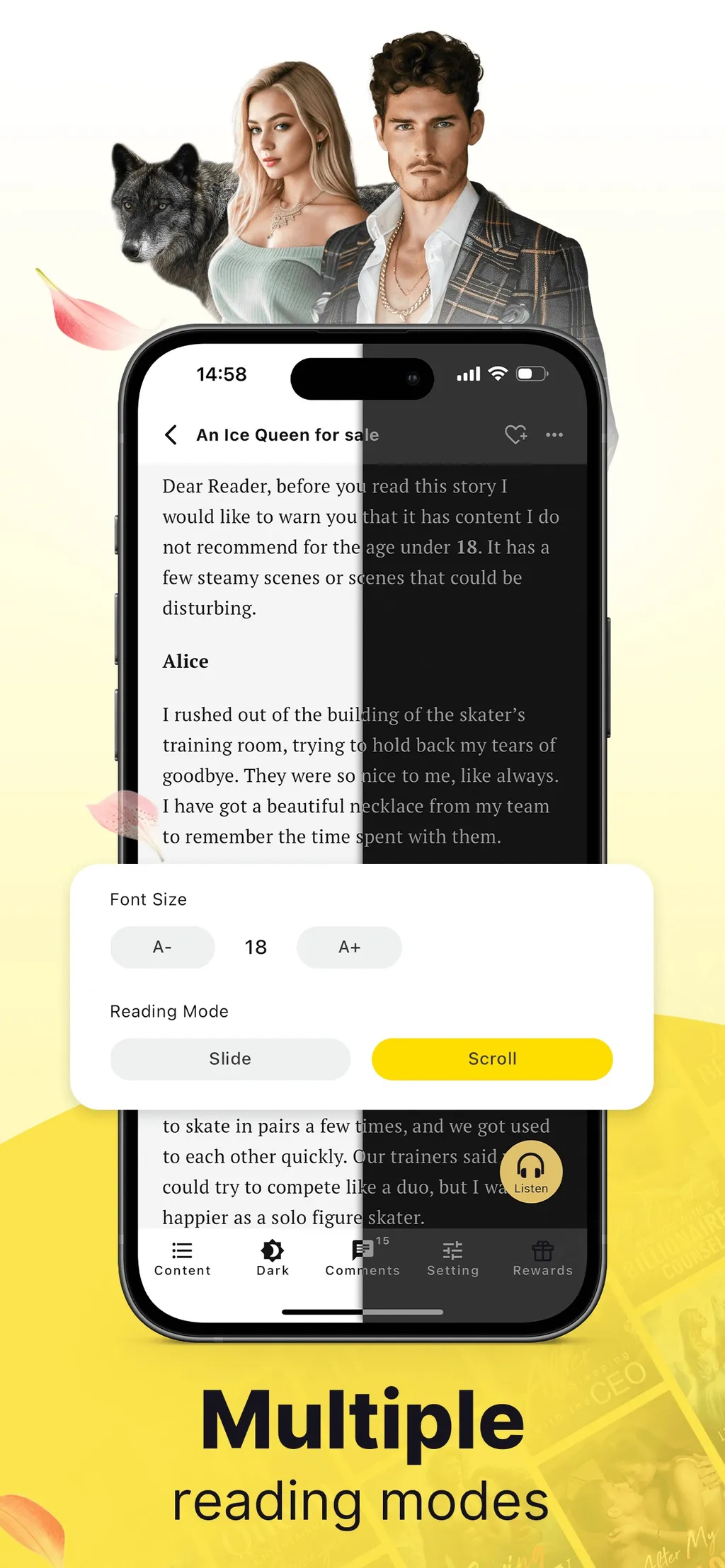 AnyStories-Top Novels & Books App Store screenshot 7