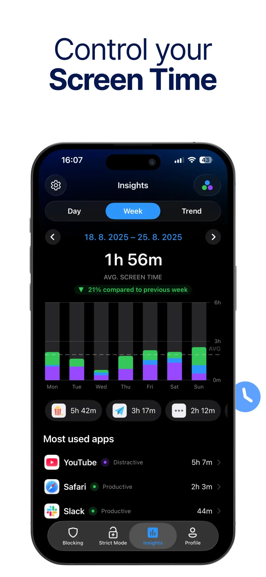 AppBlock: Block Apps & Website screenshot 2