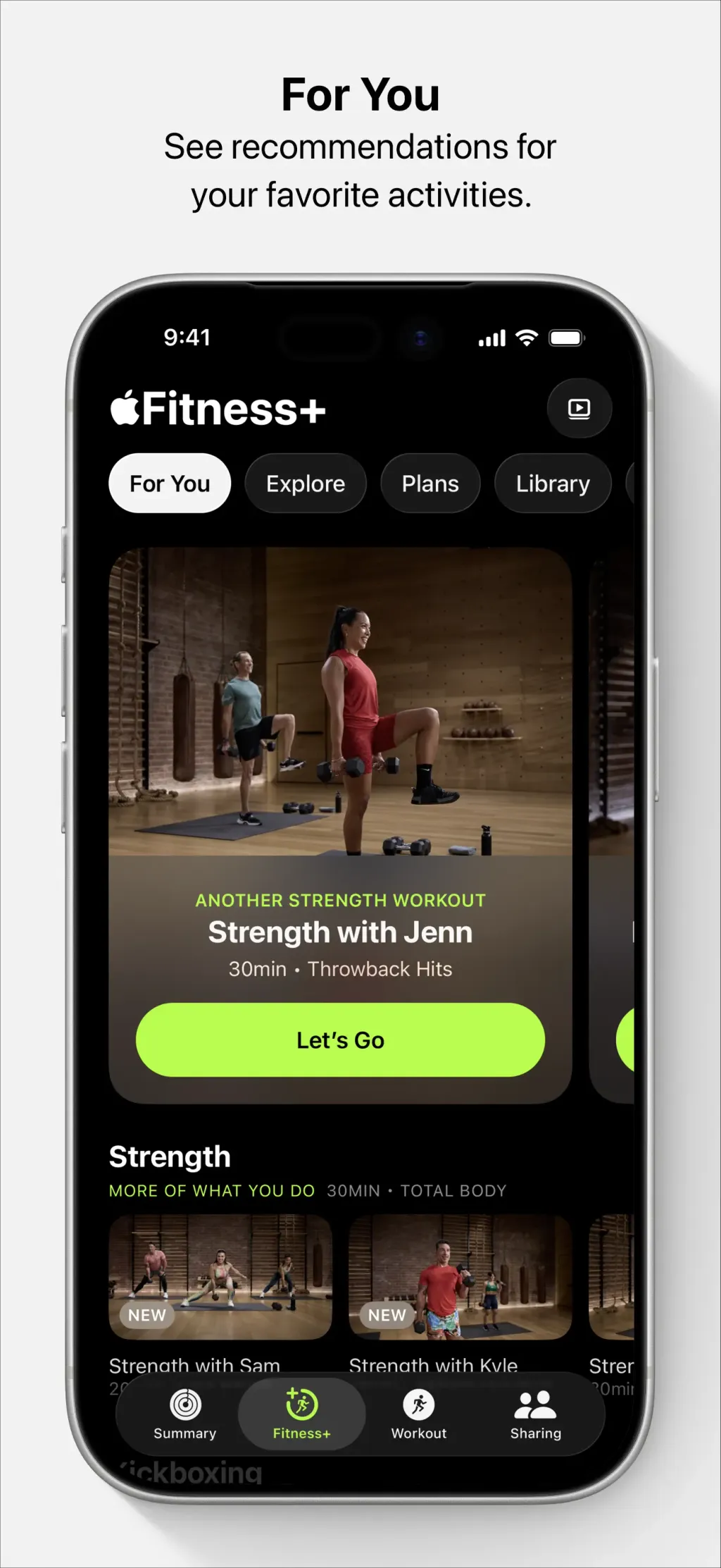 Apple Fitness screenshot 1