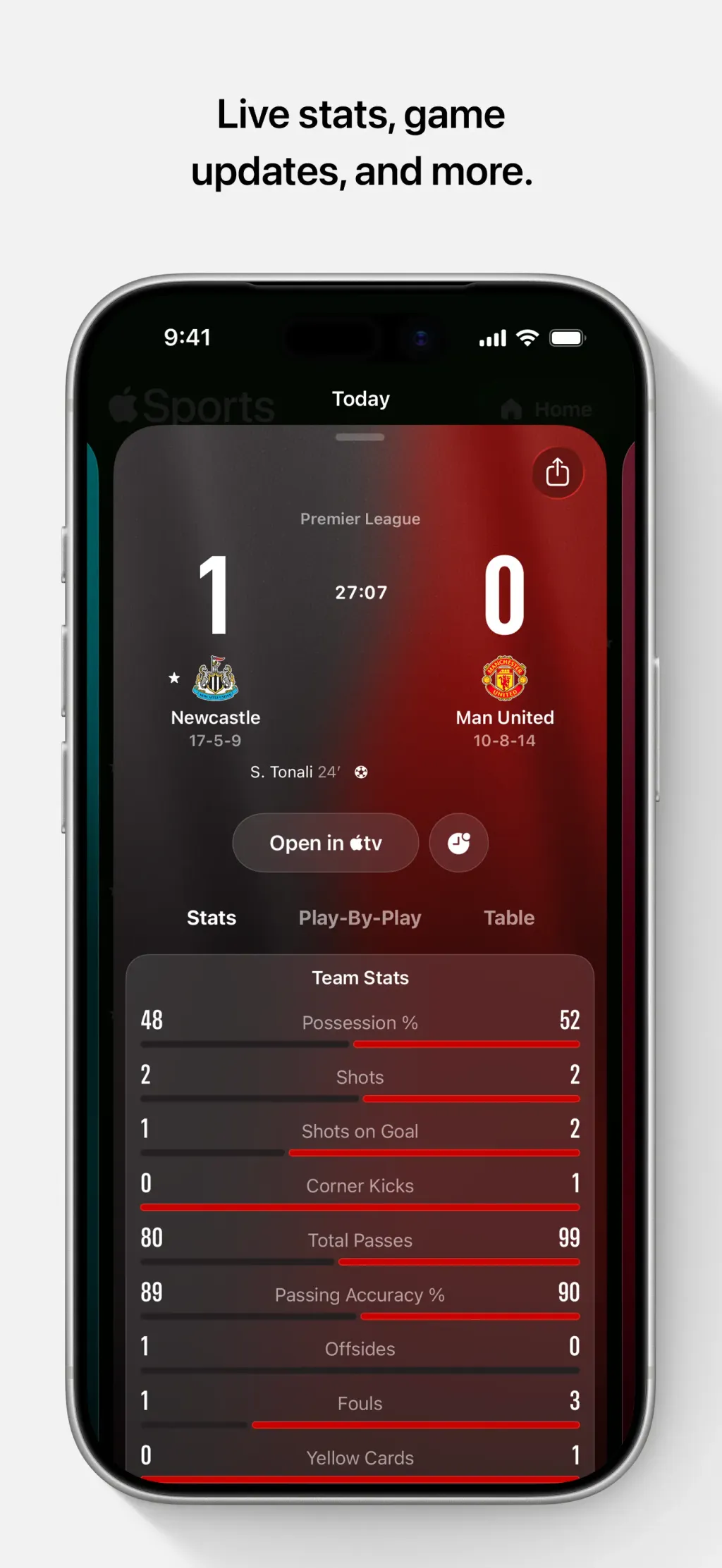 Apple Sports App Store screenshot 3