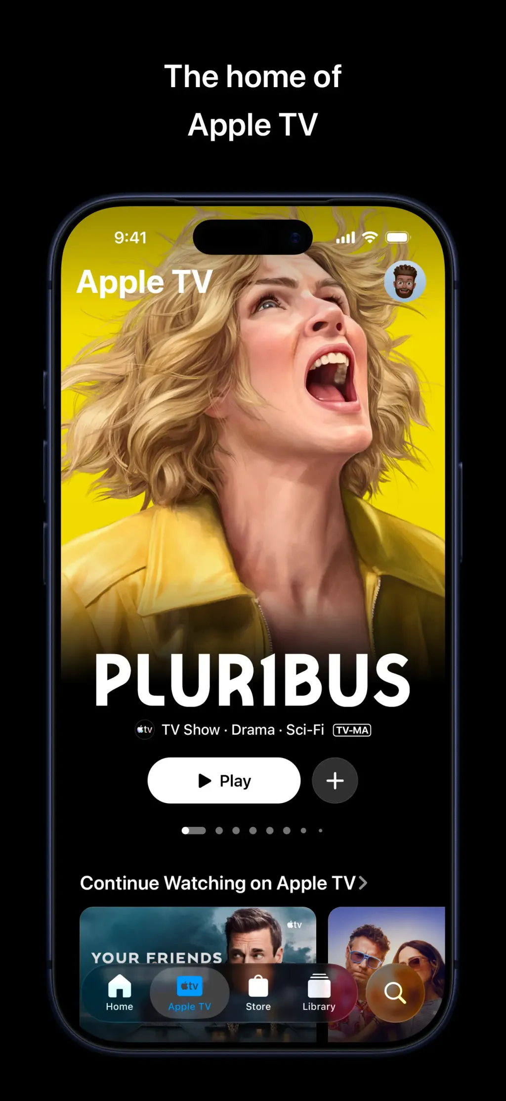 Apple TV App Store screenshot 1