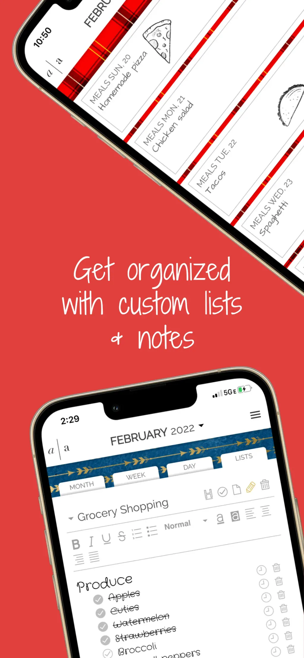 Artful Agenda App Store screenshot 7