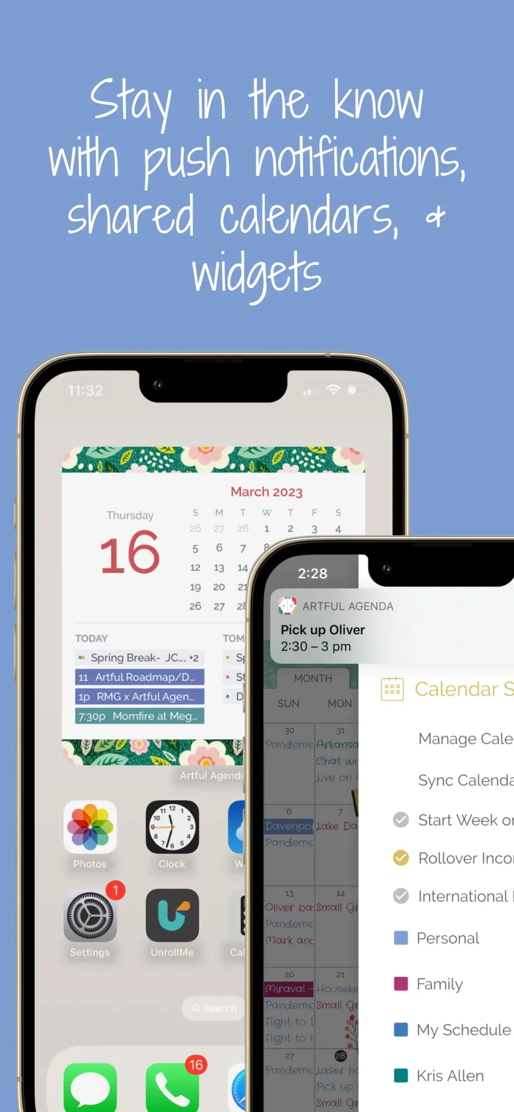 Artful Agenda App Store screenshot 8