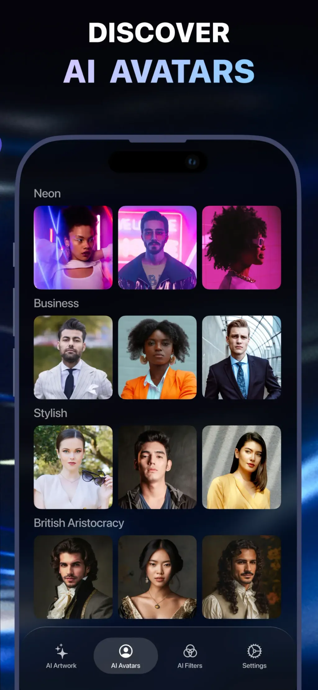 Artica - AI Art Generator App Store screenshot 5