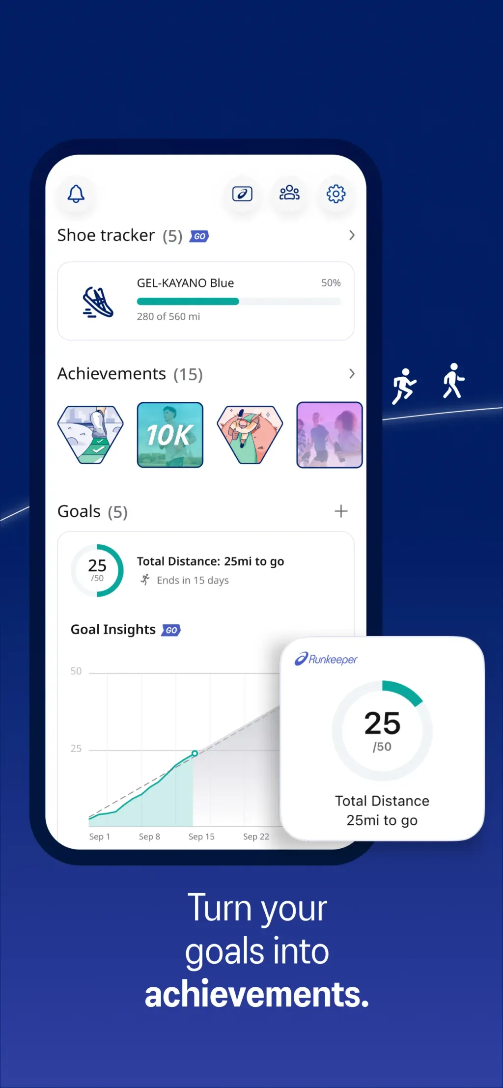 ASICS Runkeeper—Run Tracker screenshot 1