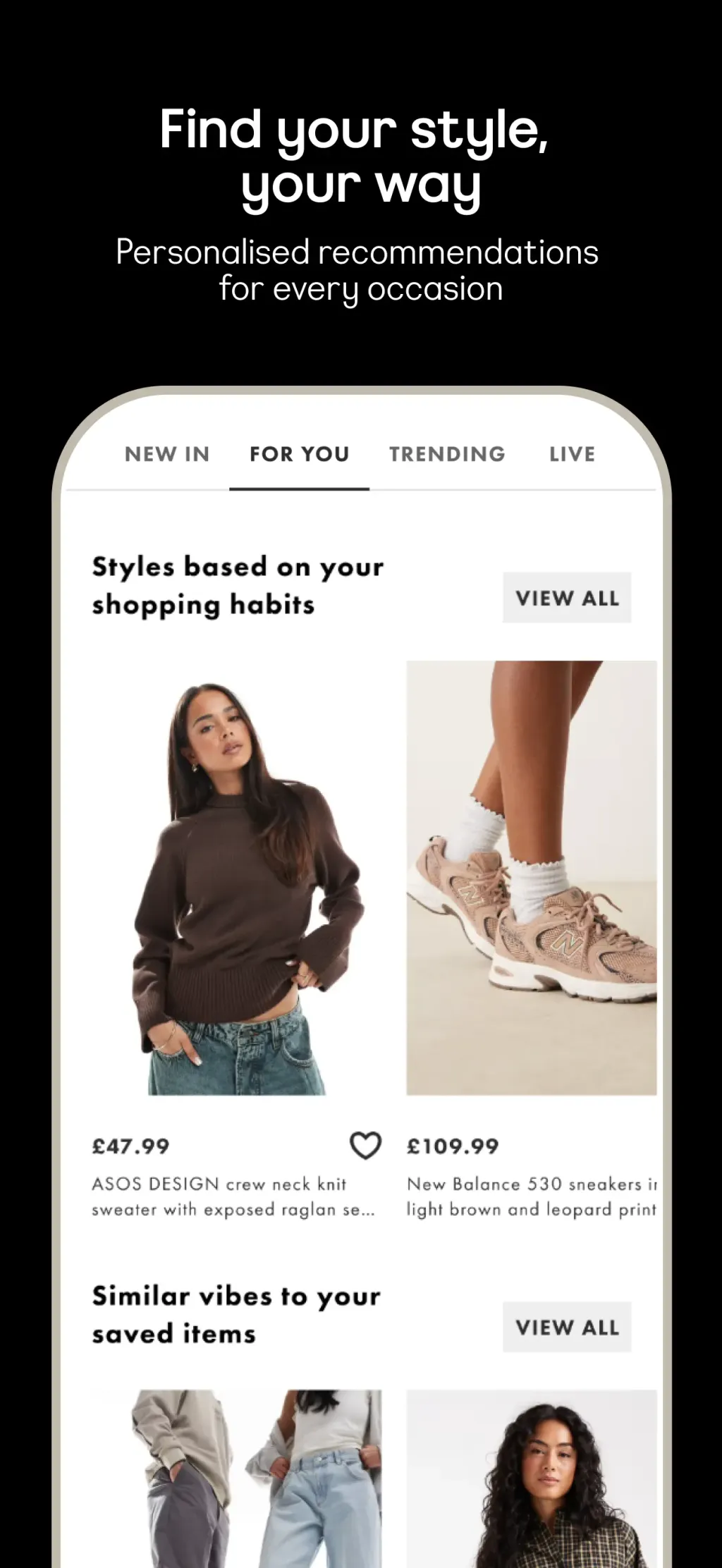 ASOS screenshot 2