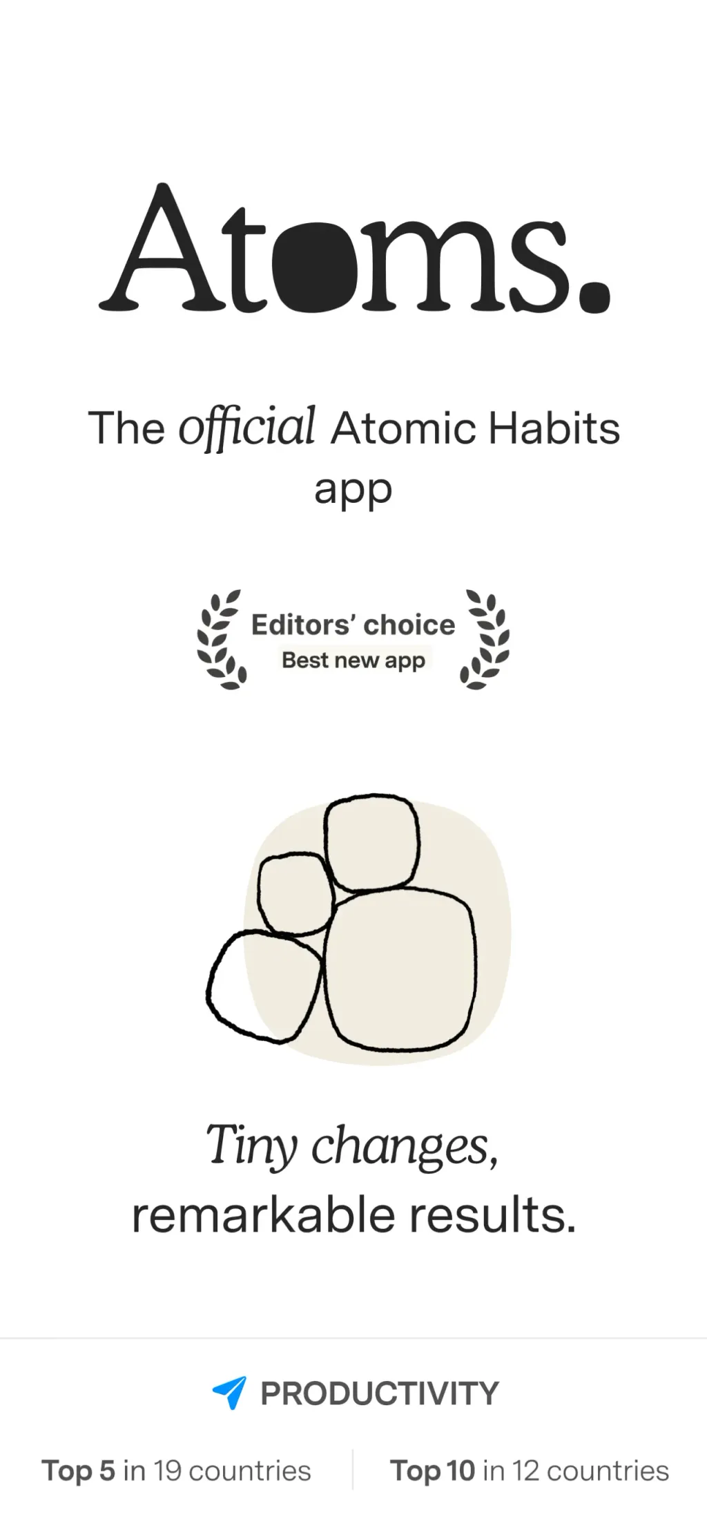Atoms - from Atomic Habits screenshot 1