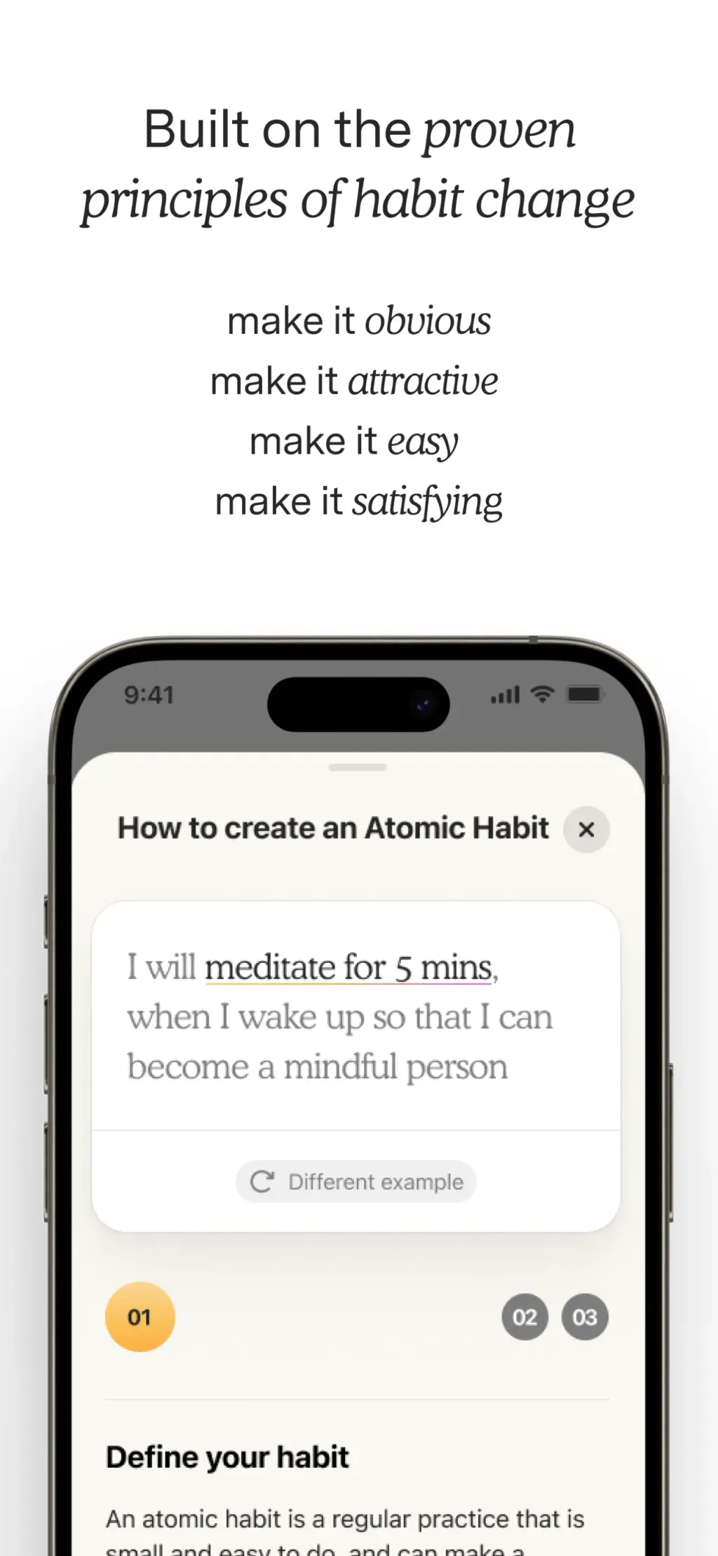 Atoms - from Atomic Habits App Store screenshot 2