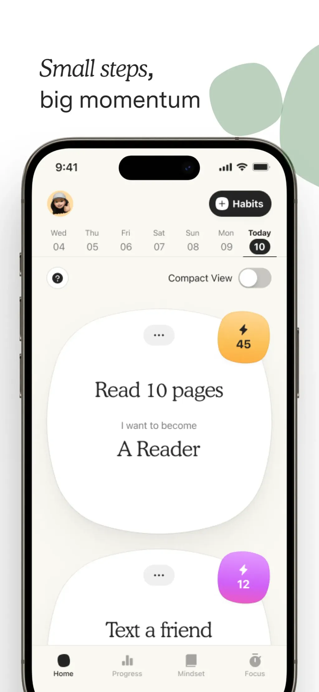 Atoms - from Atomic Habits App Store screenshot 3