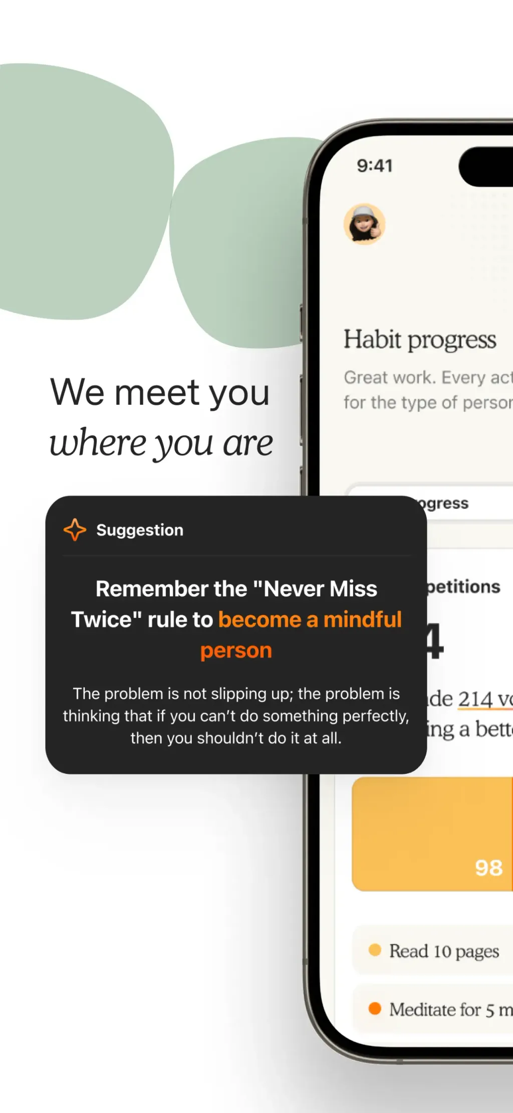 Atoms - from Atomic Habits screenshot 1