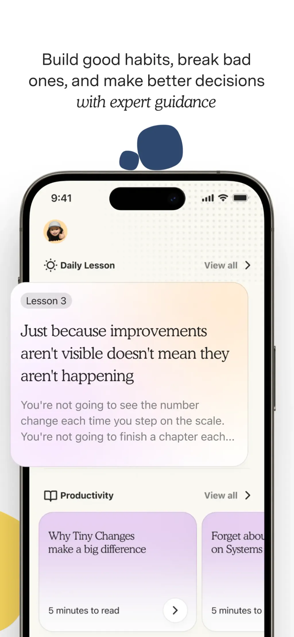 Atoms - from Atomic Habits screenshot 1
