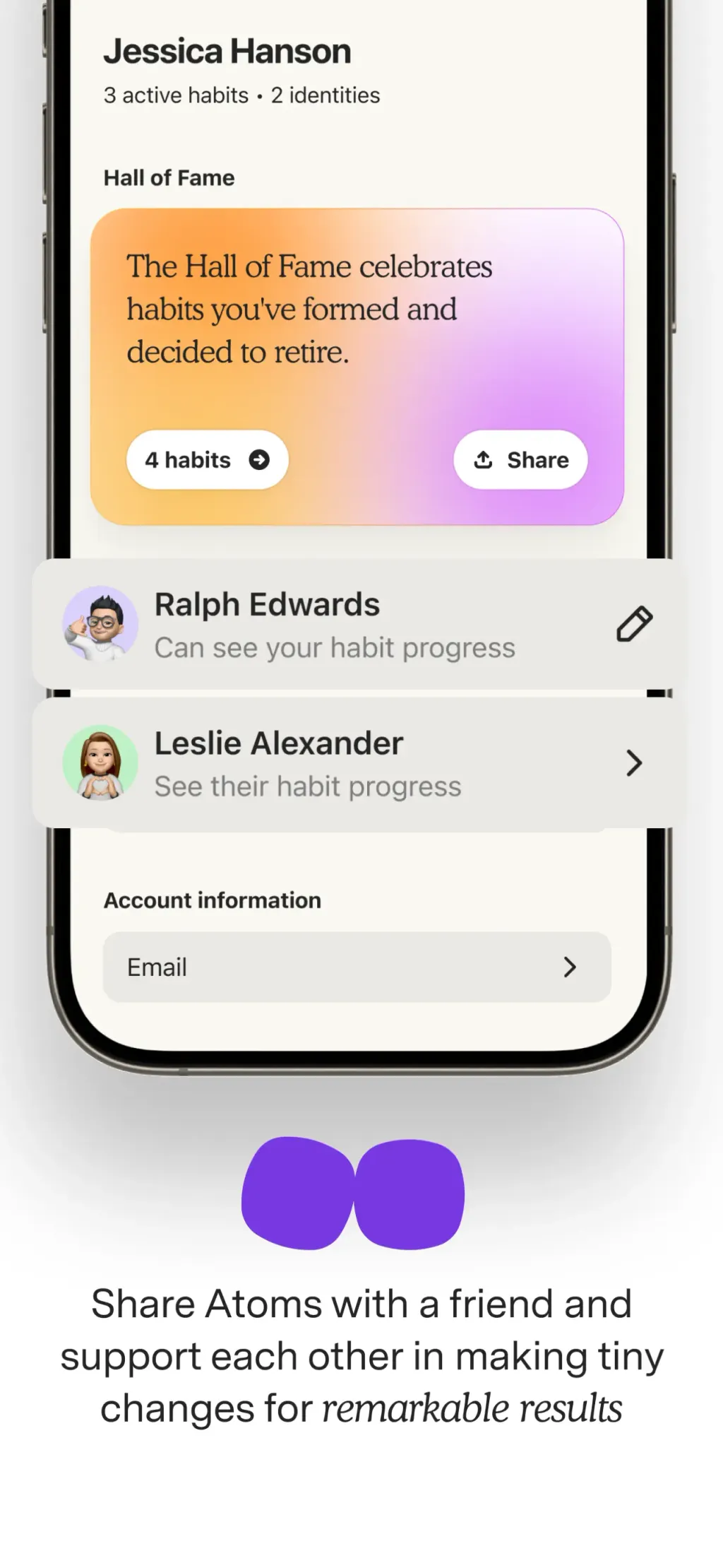Atoms - from Atomic Habits App Store screenshot 7