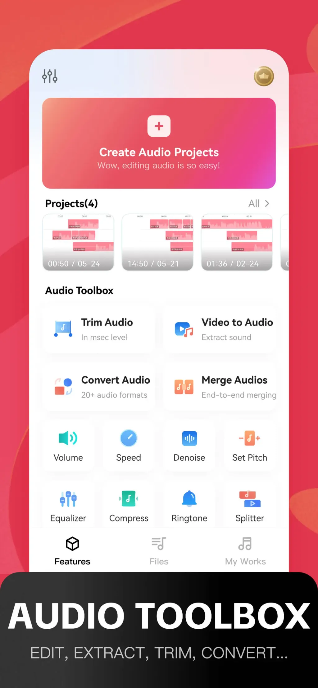 Audio Editor: MP3 Converter screenshot 2