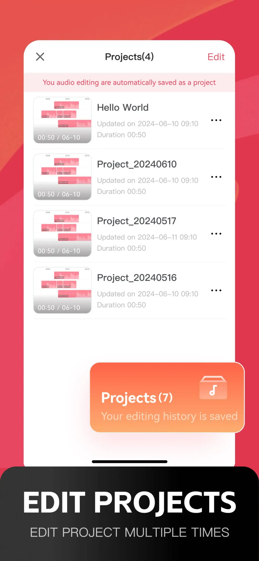 Audio Editor: MP3 Converter App Store screenshot 6