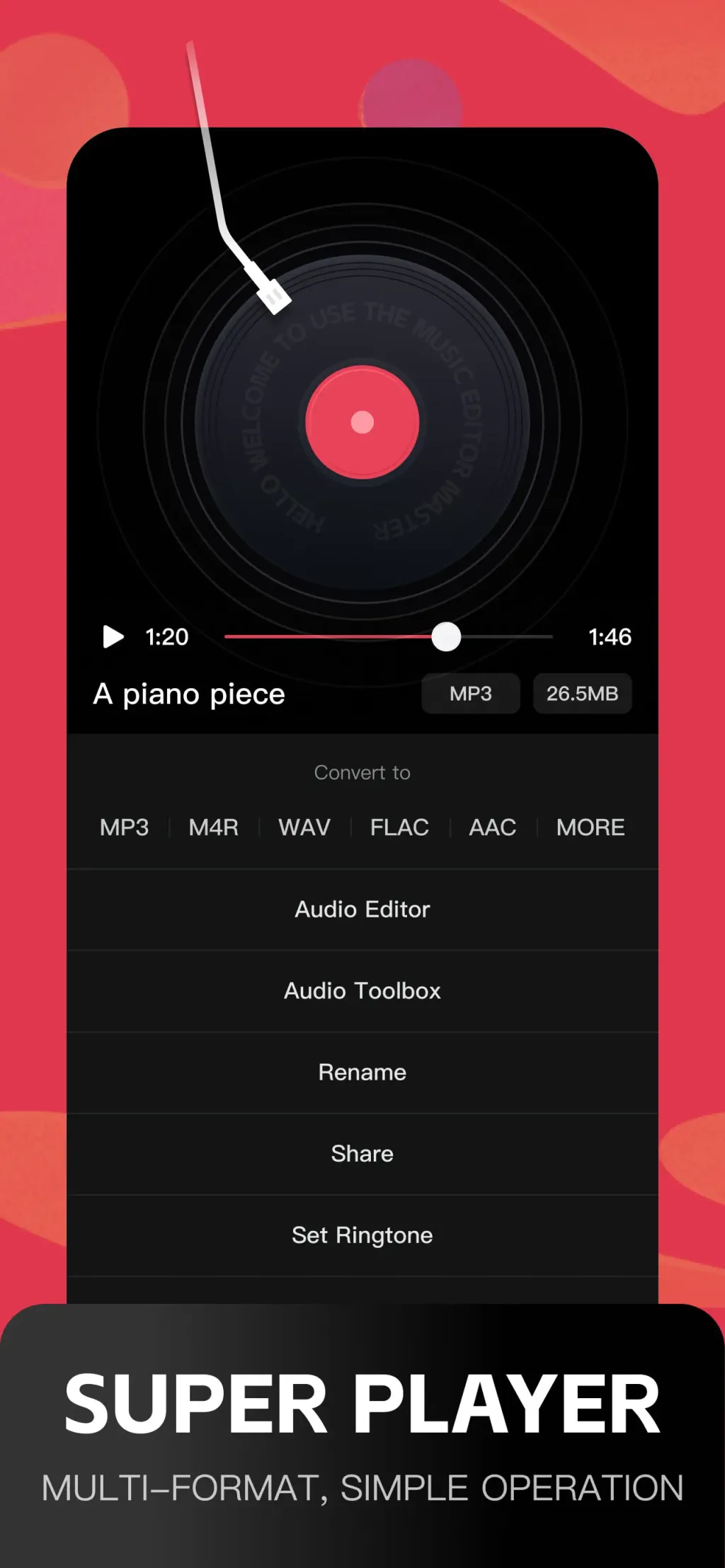 Audio Editor: MP3 Converter App Store screenshot 7