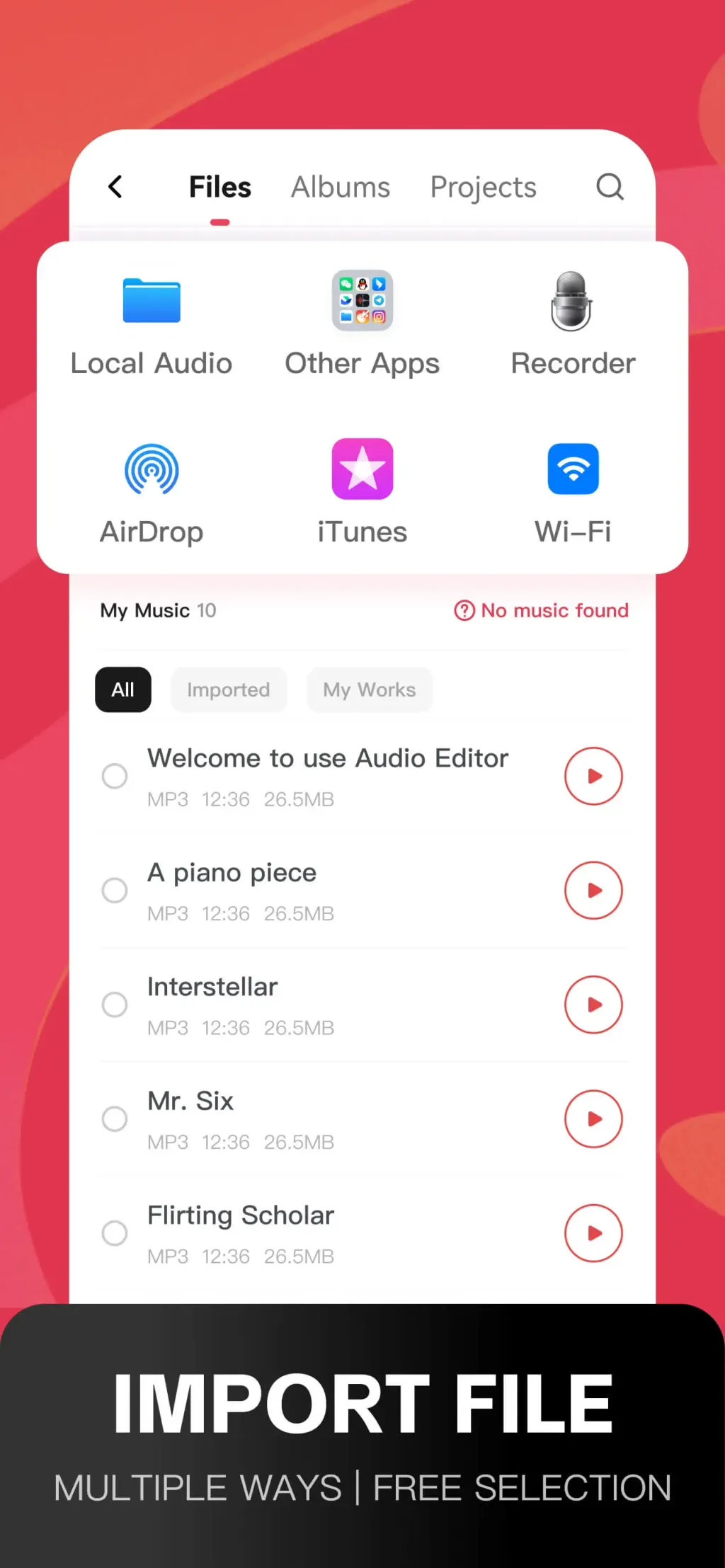 Audio Editor: MP3 Converter App Store screenshot 8