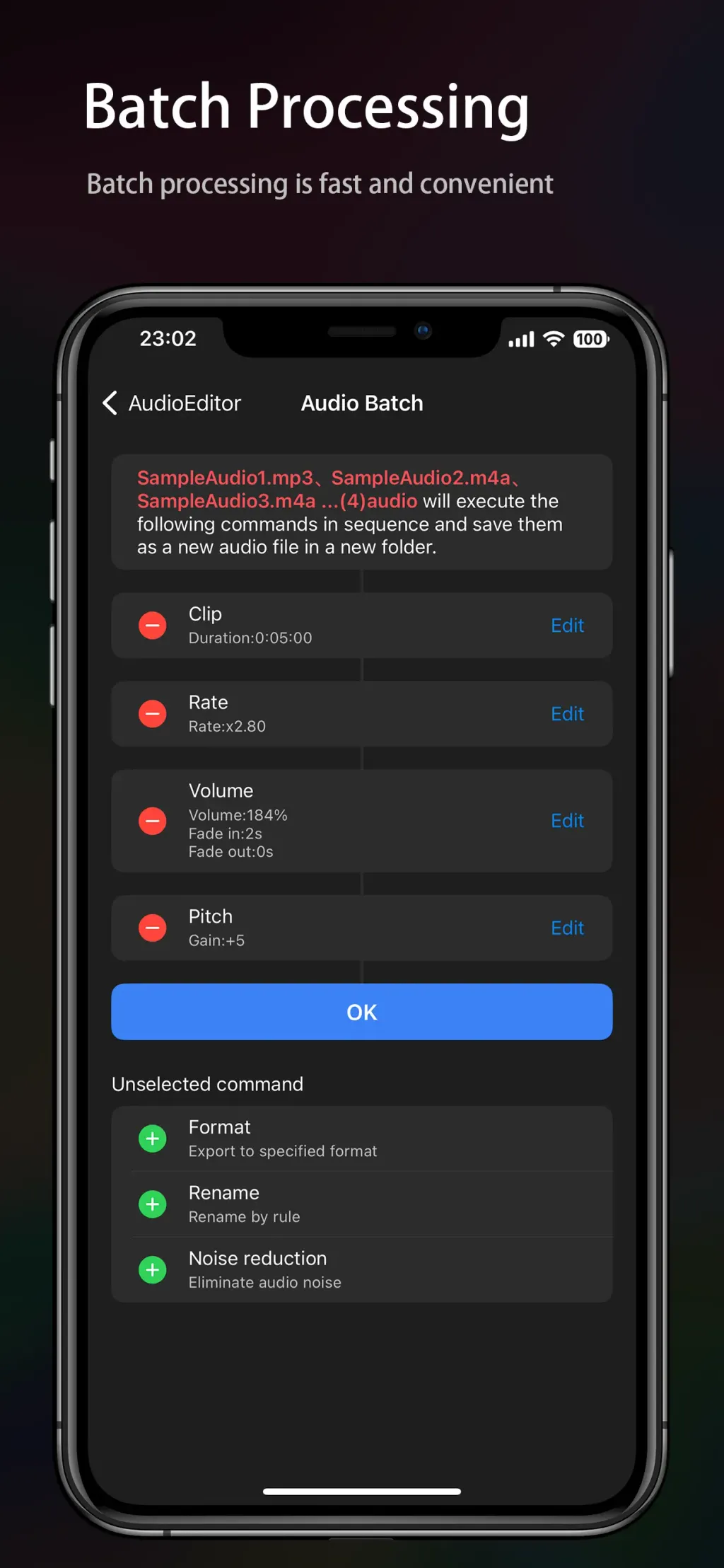 Audio Editor - Music editor screenshot 2