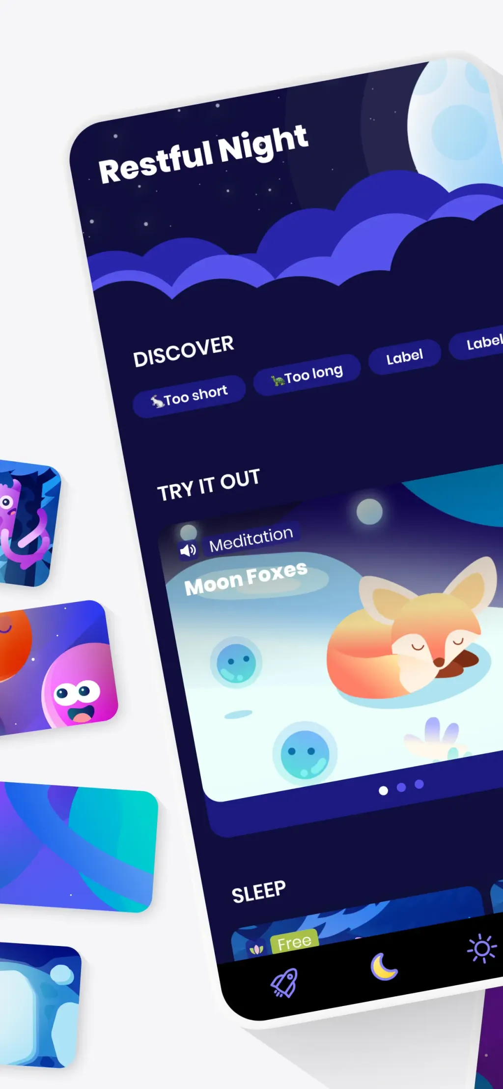 Aumio: Sleep Sounds & Stories App Store screenshot 4
