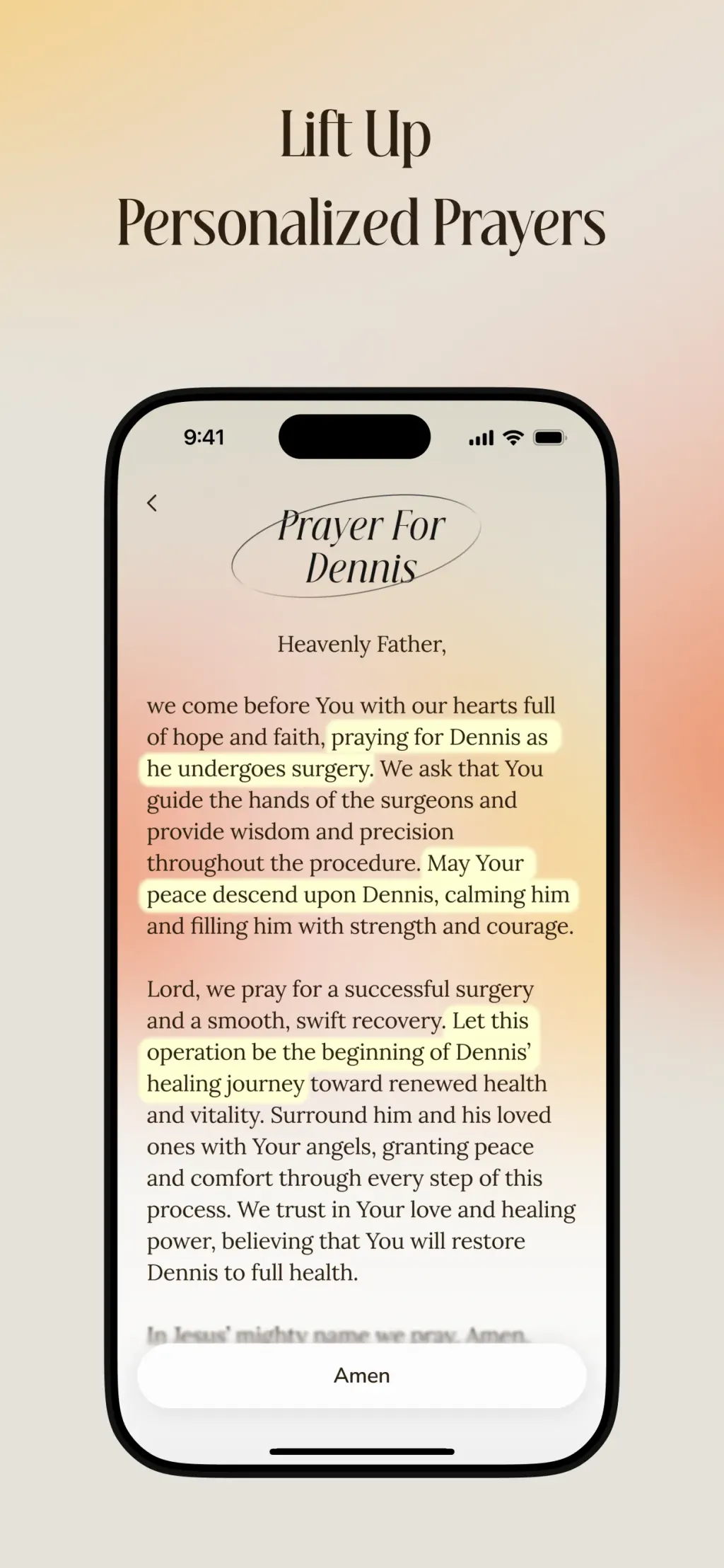 Aura: Pray Deeper, Walk Closer App Store screenshot 5