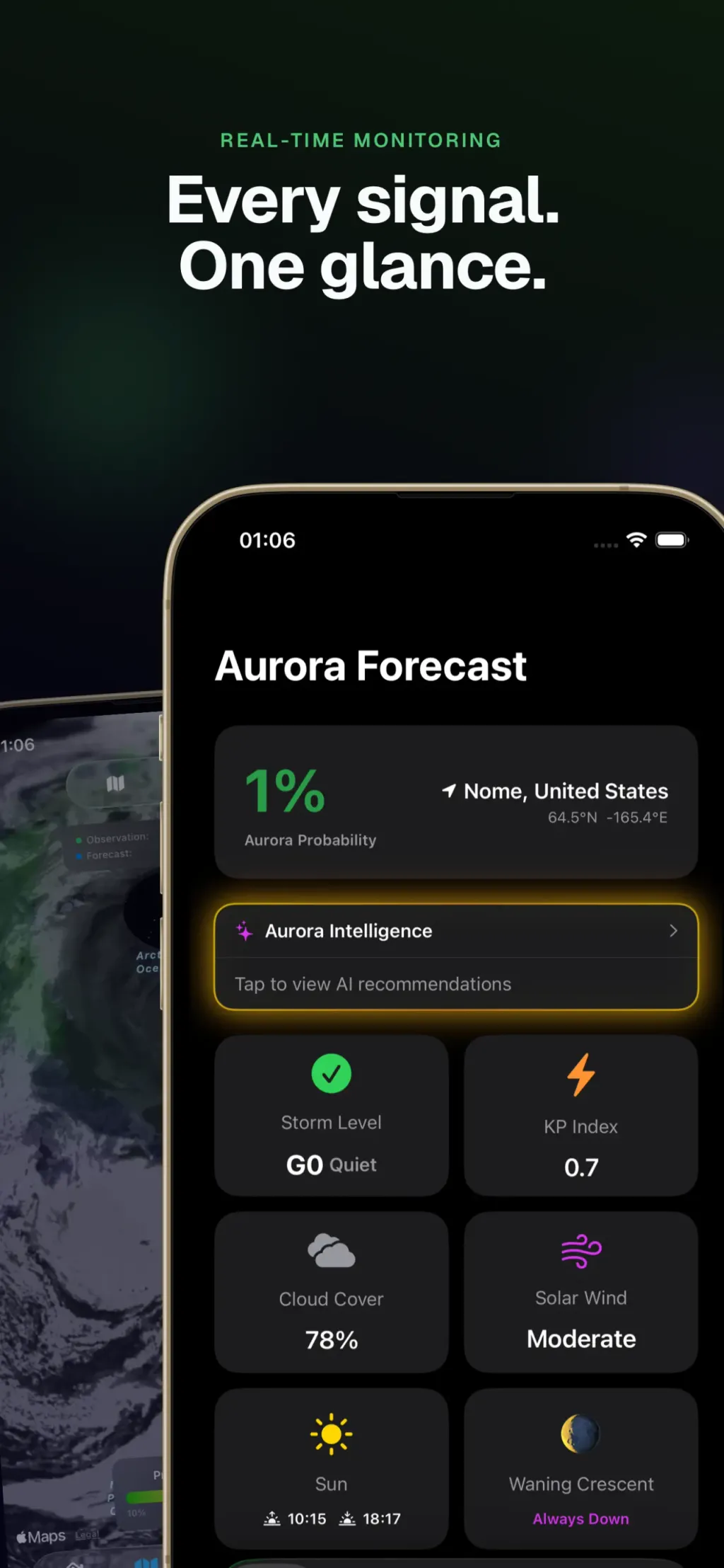 Aurora Forecast. App Store screenshot 4