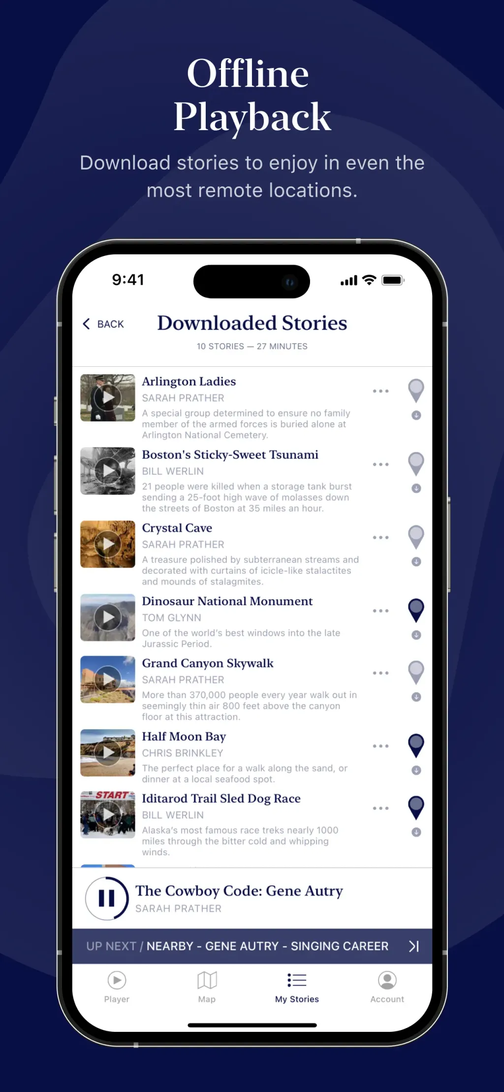 Autio: Road Trip & Travel App App Store screenshot 5