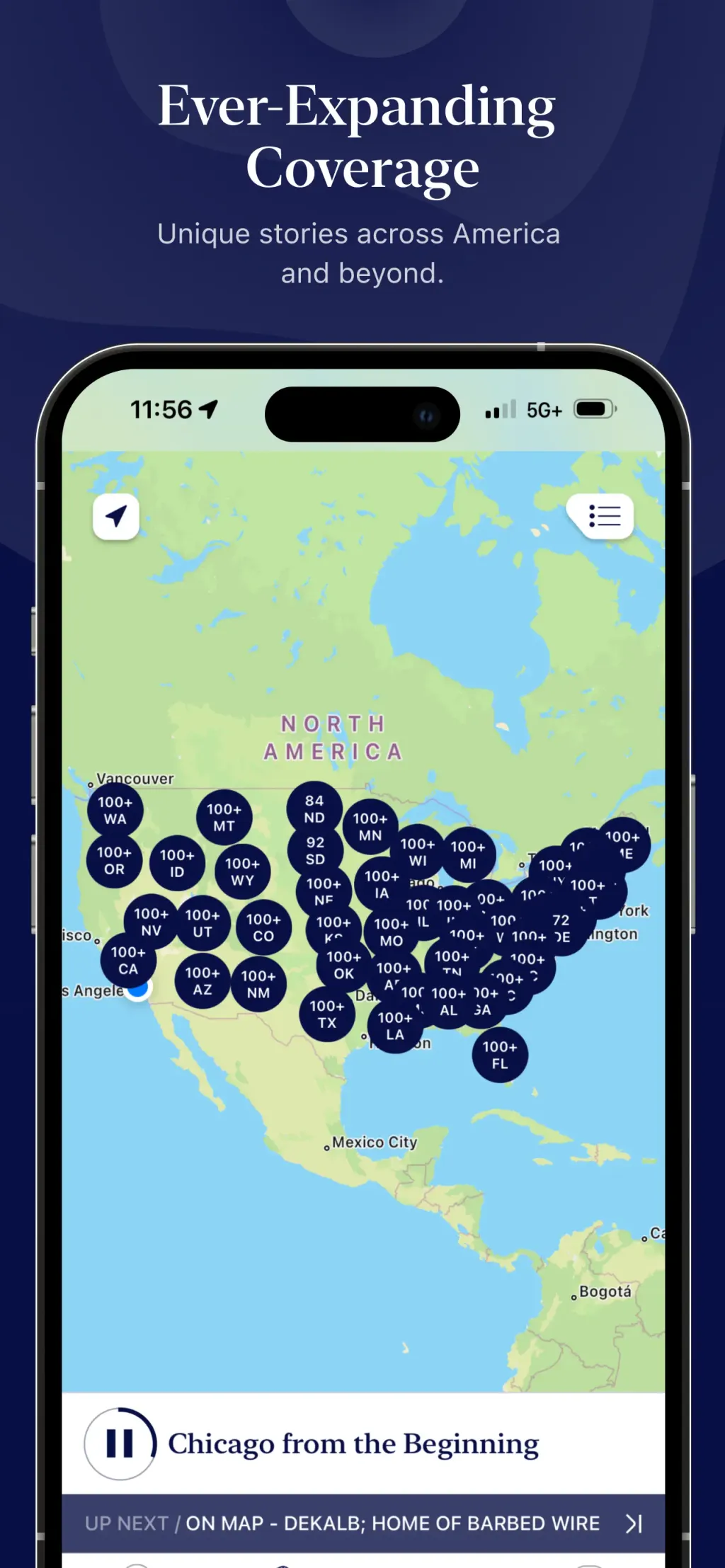 Autio: Road Trip & Travel App screenshot 1