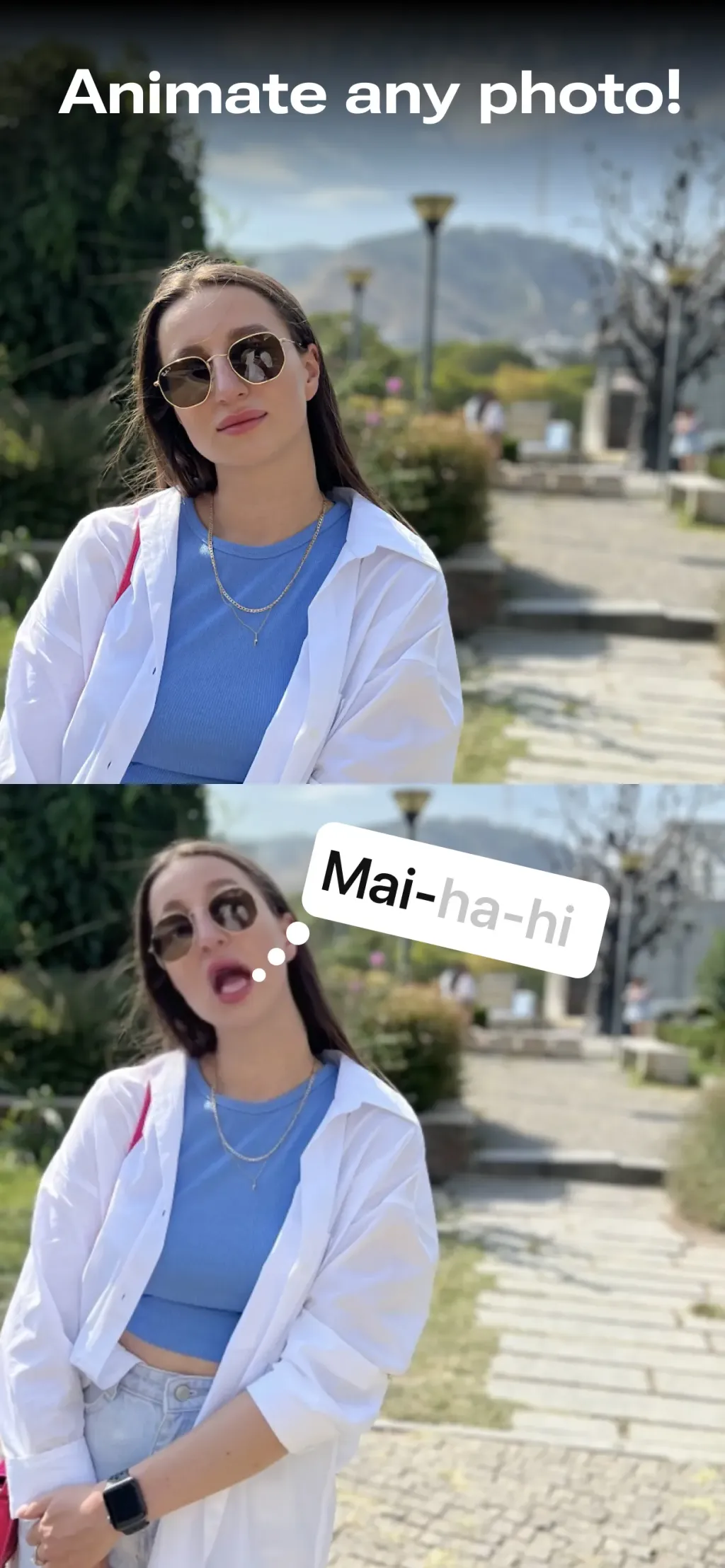 Avatarify: AI Face Animator App Store screenshot 1
