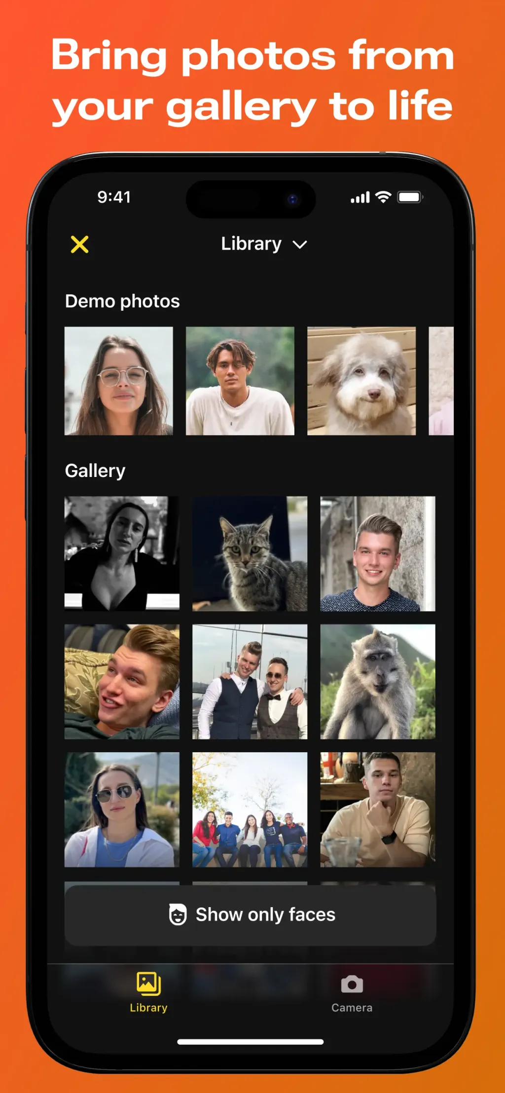 Avatarify: AI Face Animator App Store screenshot 4