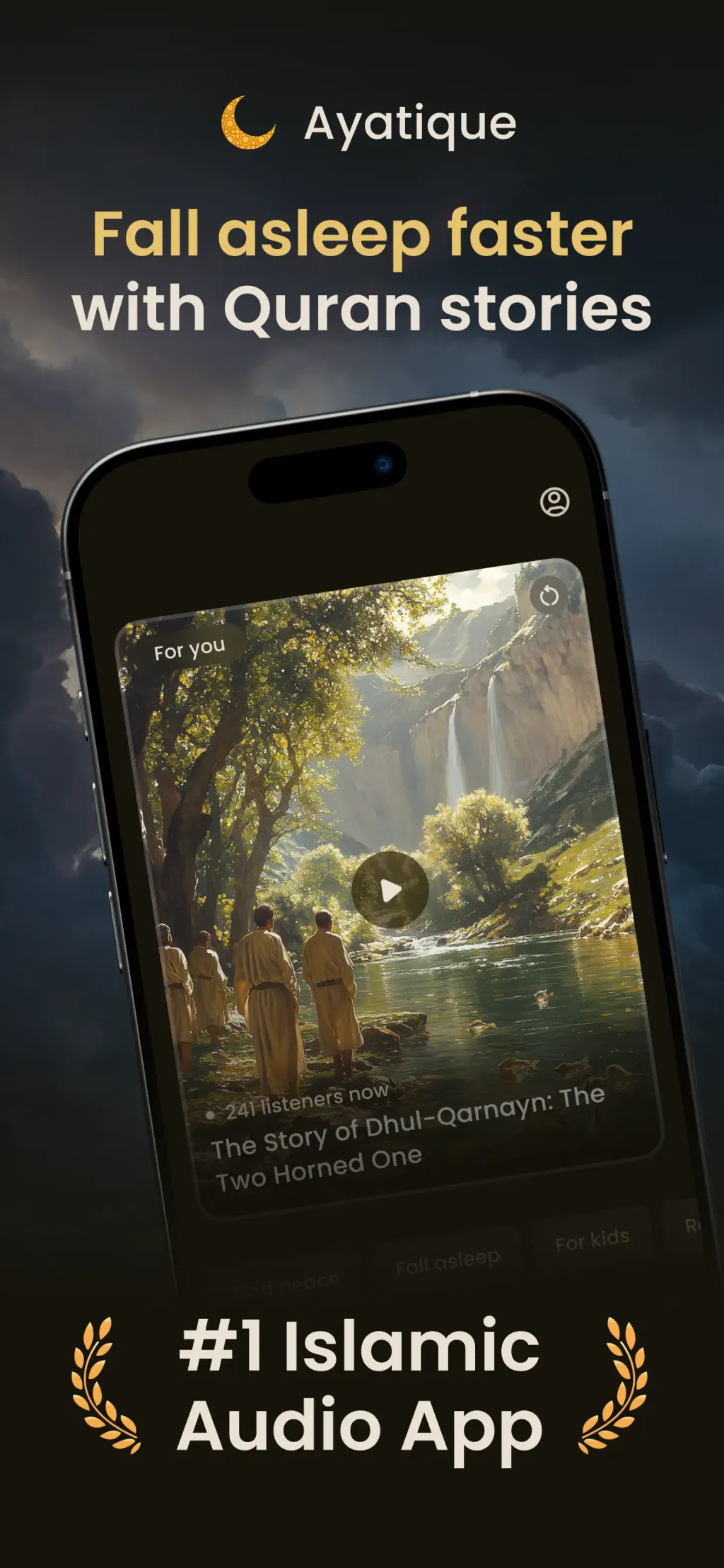 Ayatique: Quran Stories App Store screenshot 1