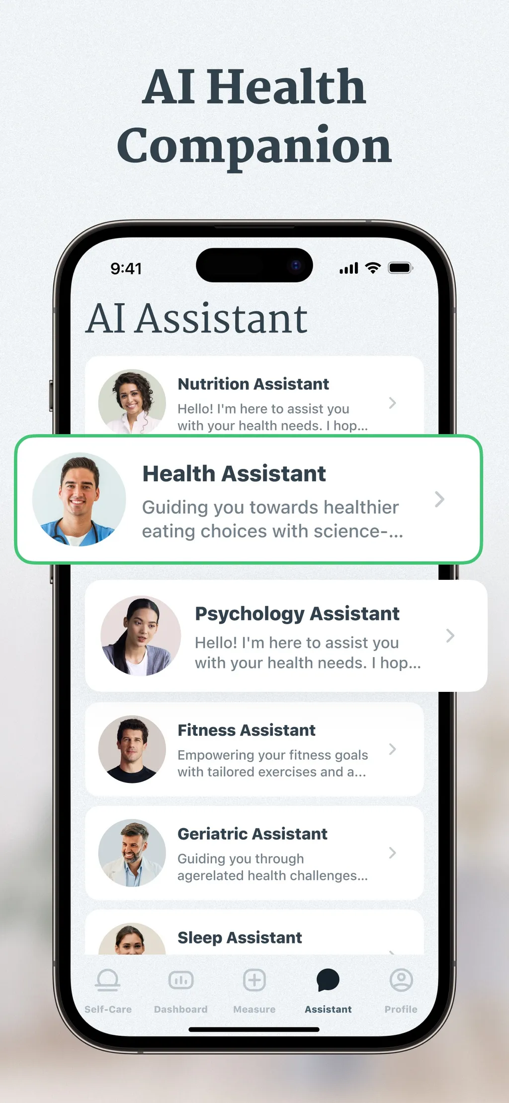 BalanceMe-Health AI&Self Care App Store screenshot 3