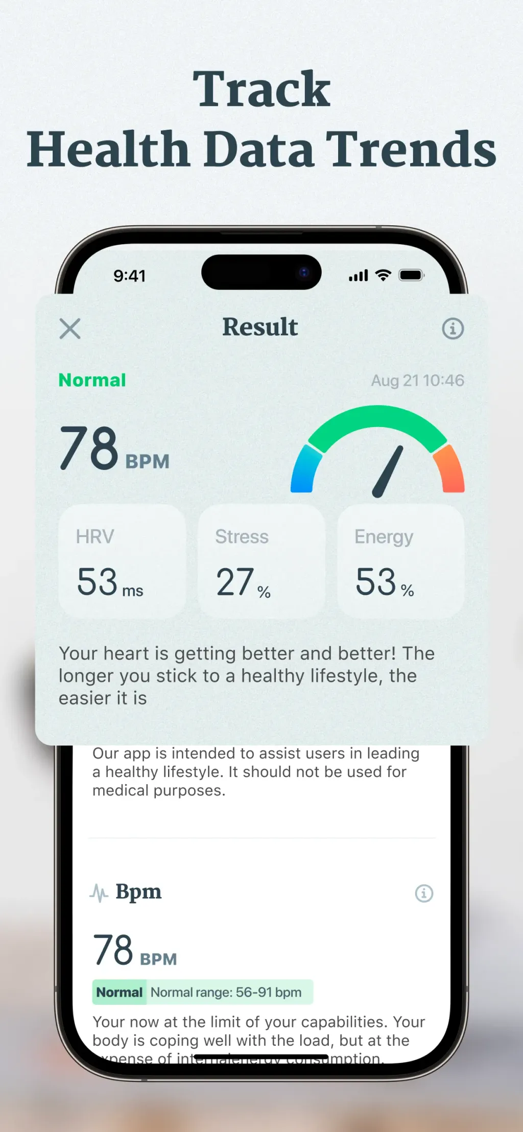 BalanceMe-Health AI&Self Care screenshot 1