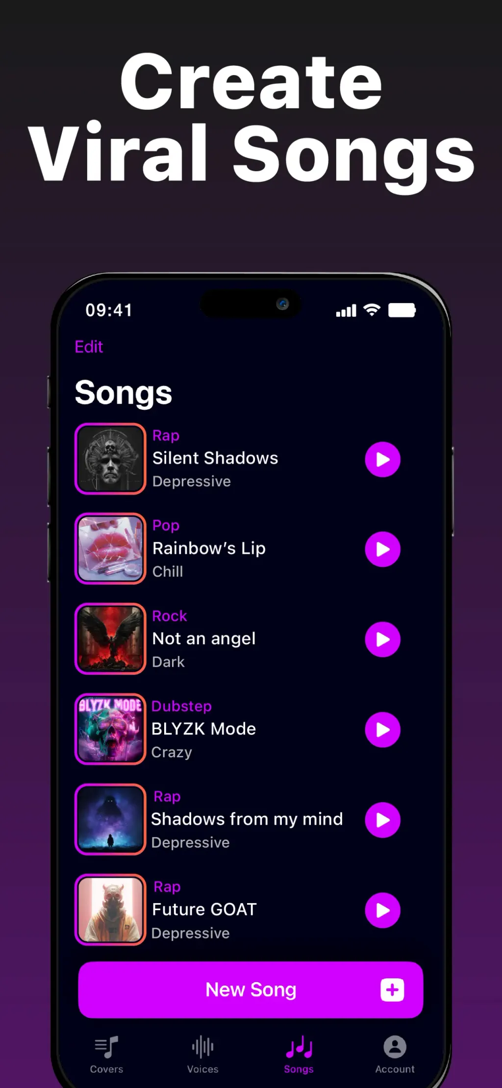 Banger: AI Music Generator App Store screenshot 4